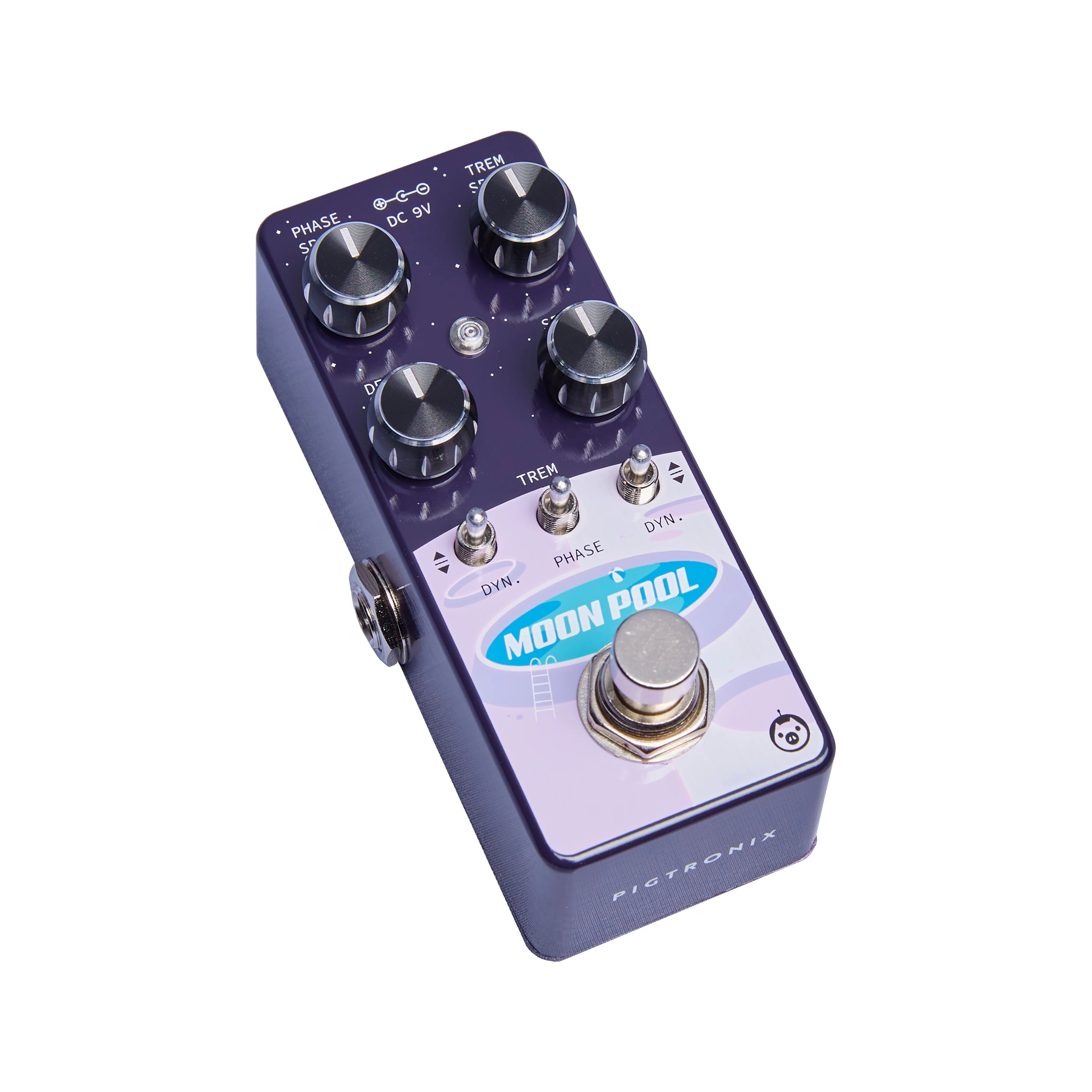 Pigtronix Moon Pool Tremvelope Phaser Guitar Effects Pedal - Image 4