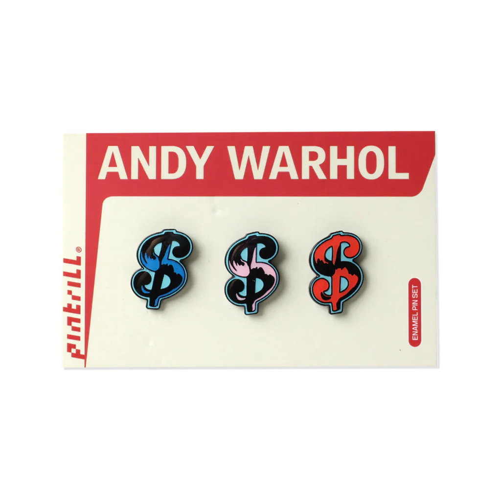 Pintrill Andy Warhol Dollar Sign Pin Set - Image 2