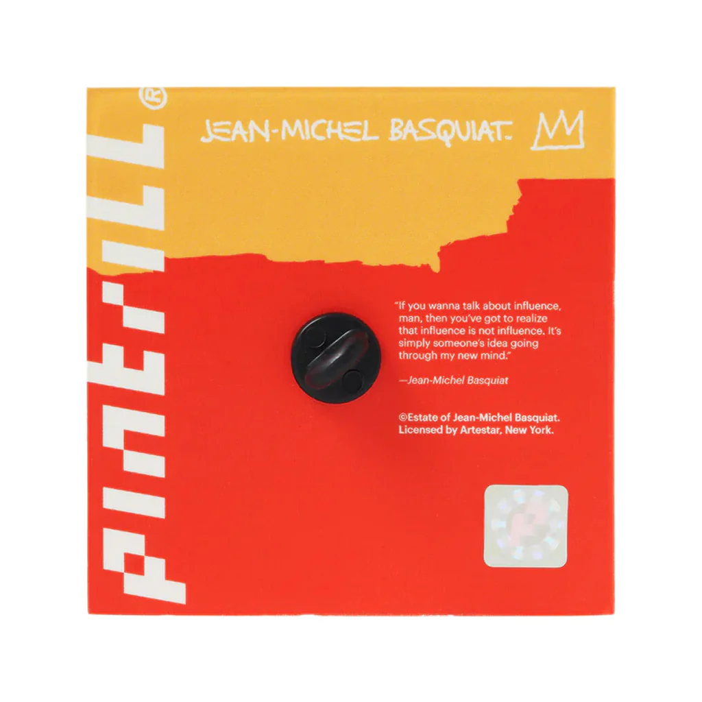 Pintrill Jean-Michel Basquiat Crown T-Rex Pin - Image 3