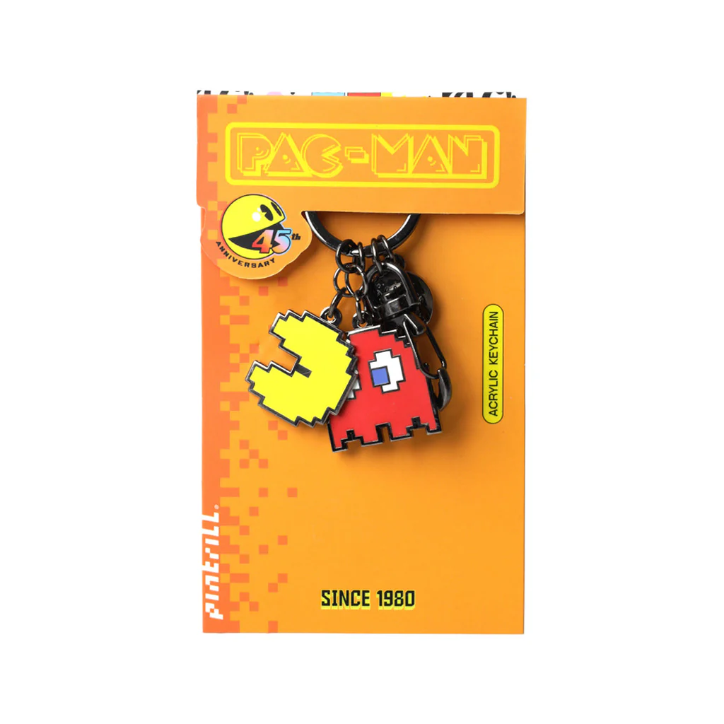 Pintrill PAC-MAN 45th Blinky Keyclip Keychain - Image 2