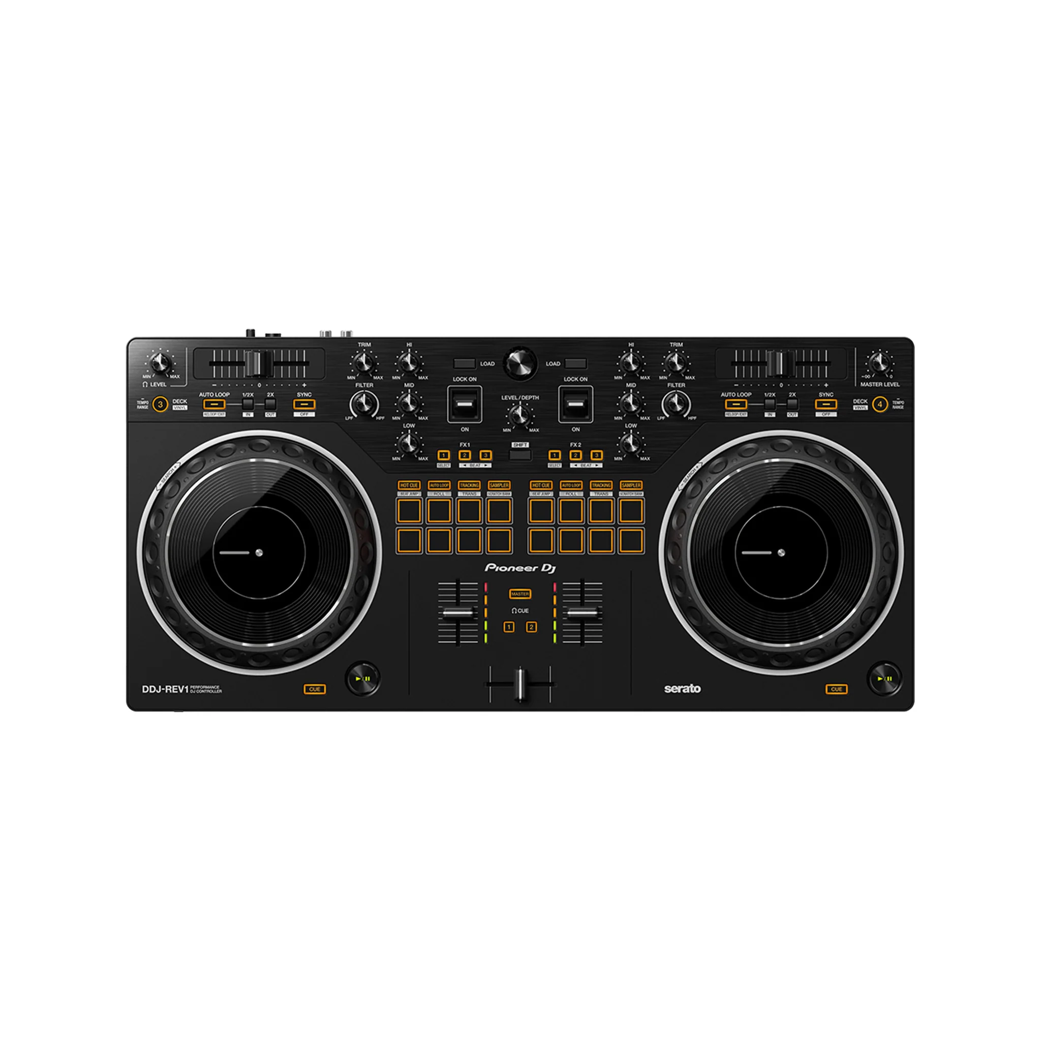 Pioneer DDJ-REV1 w/HDJ-CUE1 Bluetooth Bundle - Image 2