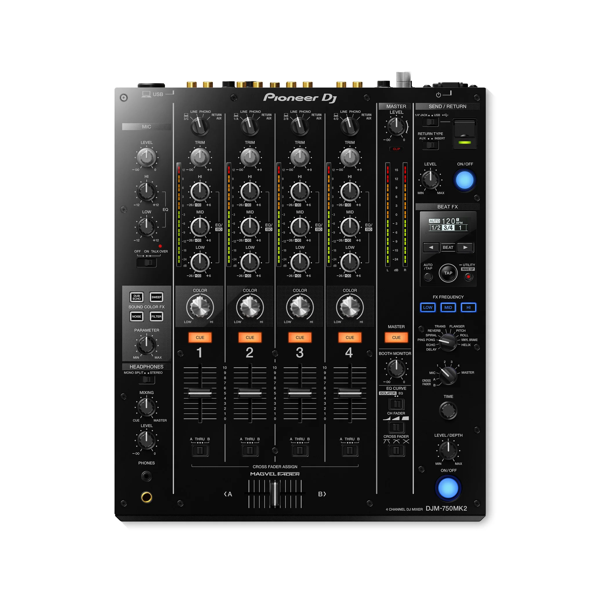 Pioneer XDJ-1000MK2 w/ DJM-750MK2 Bundle - Image 2