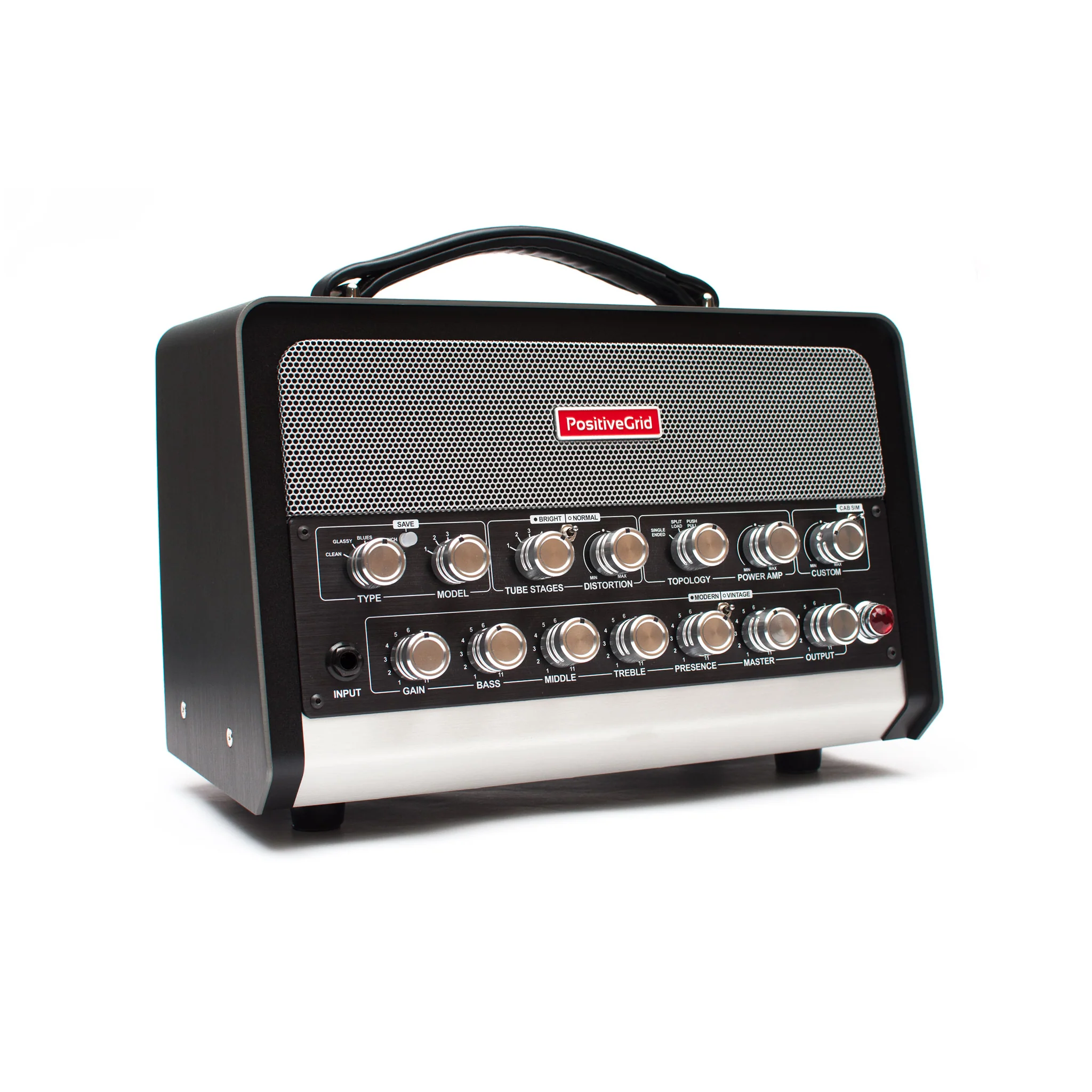 Positive Grid Bias Head 600W Amp Match Amplifier Head w/Cover - Image 2