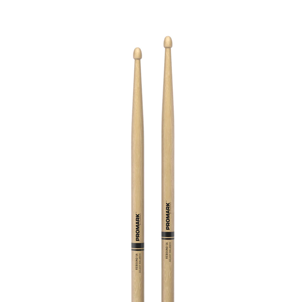 Promark RBH565AW Rebound 5A .565 Hickory Acorn Wood Tip Drumstick - Image 2