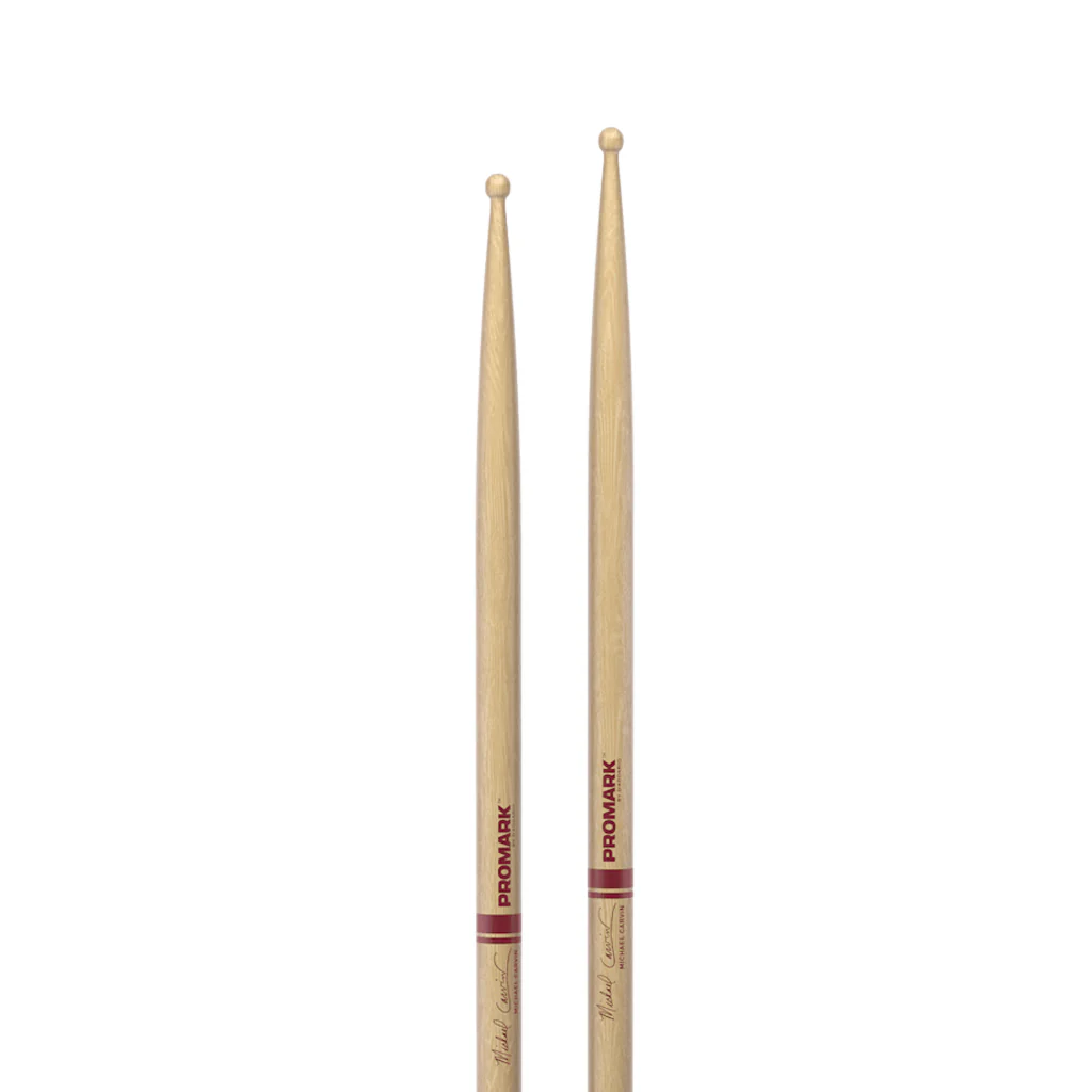 Promark TX733W Hickory 733 Michael Carvin Drumsticks, Wood Tip - Image 2