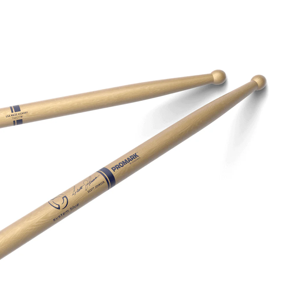 Promark TXDC17W Hickory Scott Johnson Marching Stick - Image 4