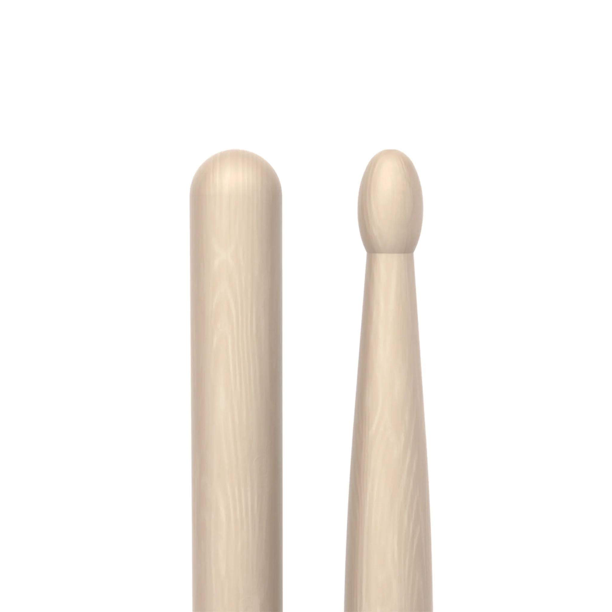 Promark TXR5BW Hickory 5B The Natural Wood Tip Drumstick - Image 3