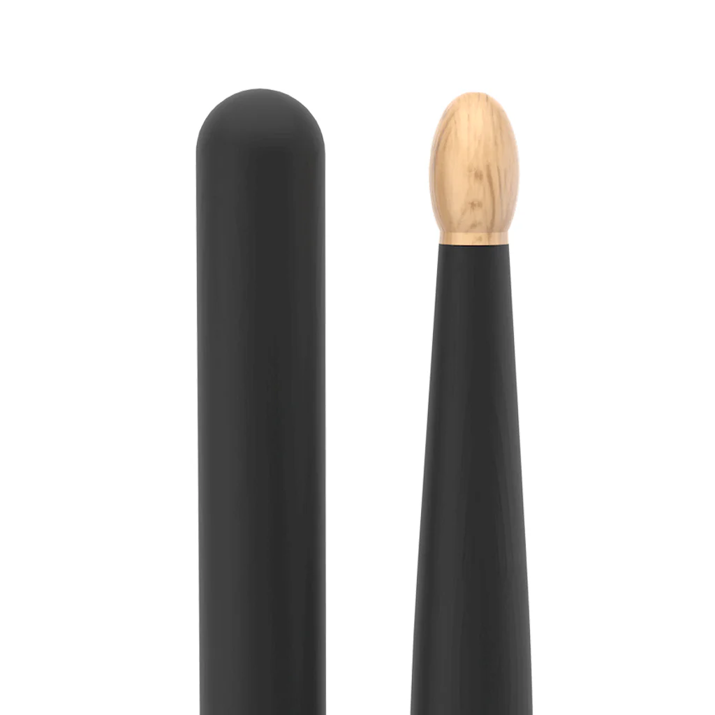 Promark TXRRW-AG Hickory Rich Redmond ActiveGrip 595, Oval Wood Tip - Image 3