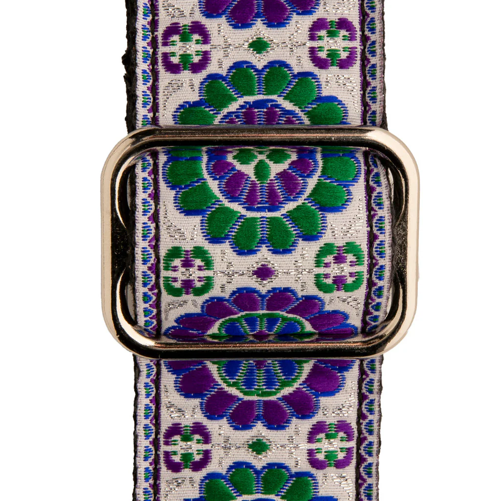 PRS 2 Inch Deluxe Retro Guitar Strap, Purple - Image 2