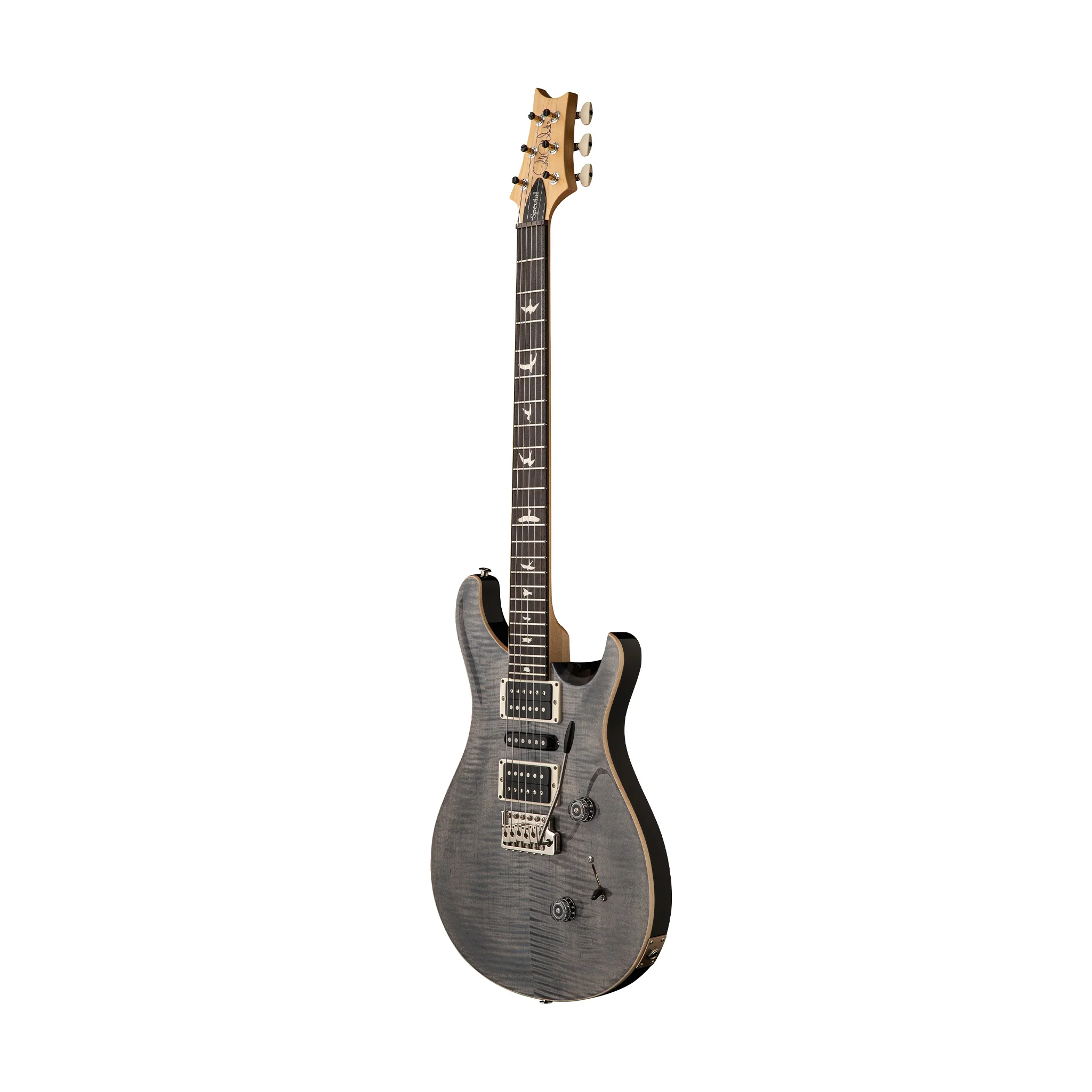 PRS 40th Anniversary CE24 Special Limited Edition Electric Guitar w/Bag, Faded Gray Black - Image 3