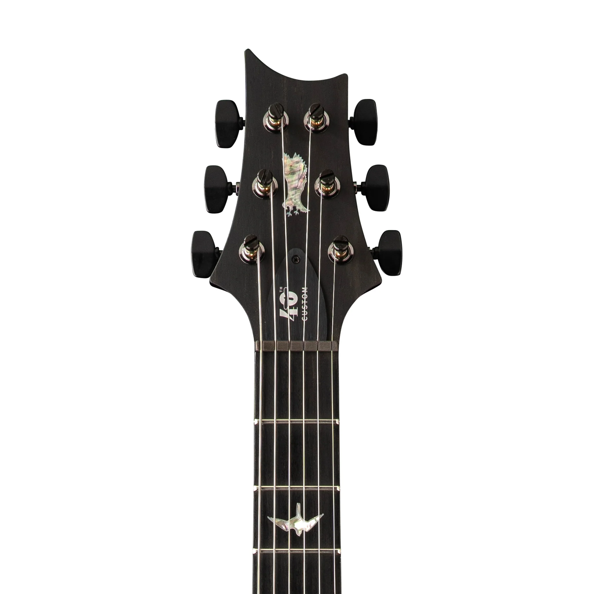 PRS 40th Anniversary Custom 24 Satin Limited Edition Guitar, Fire Smokeburst (Stained Binding) - Image 5