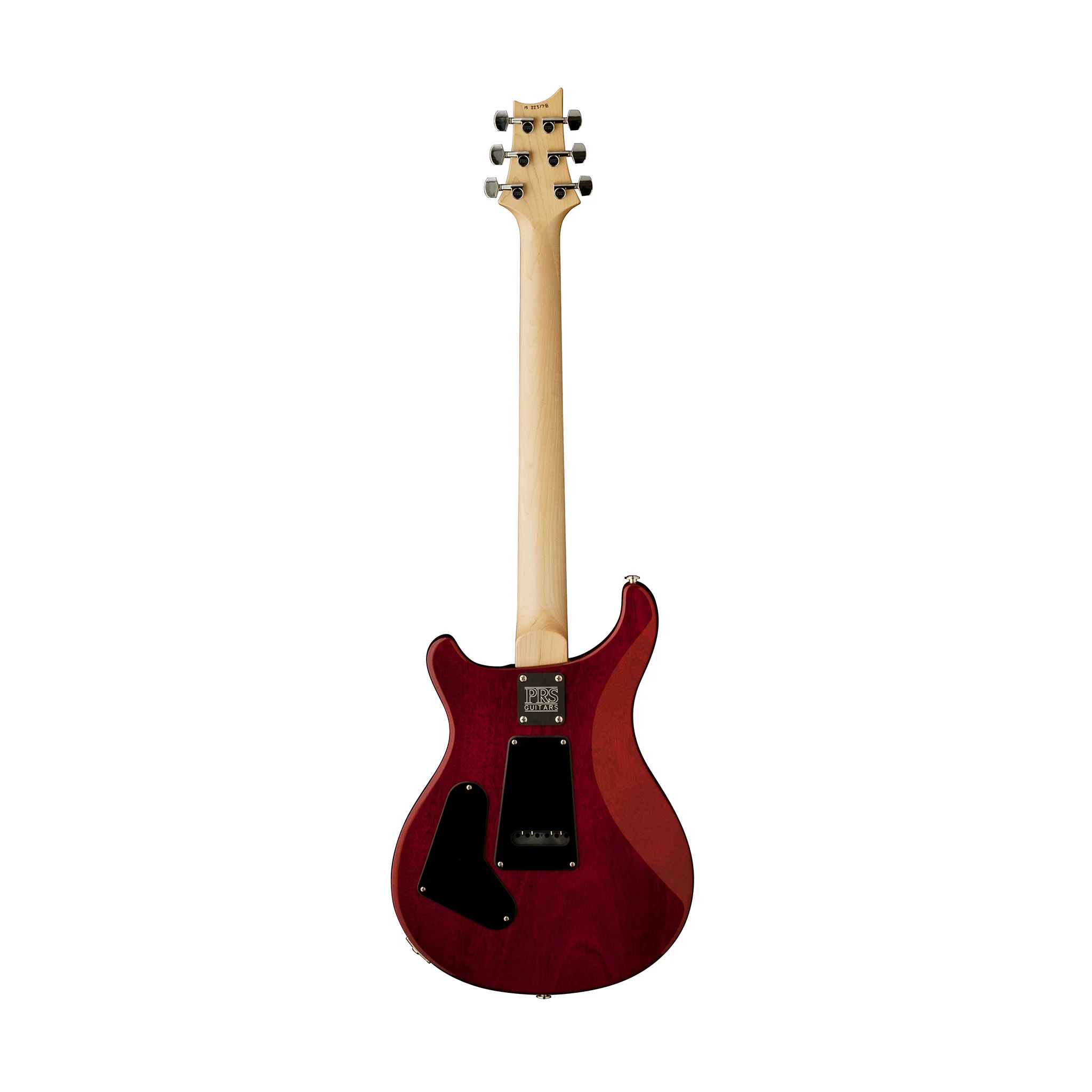 PRS CE24 Semi-Hollow Electric Guitar w/Bag, Fire Red Burst - Image 2