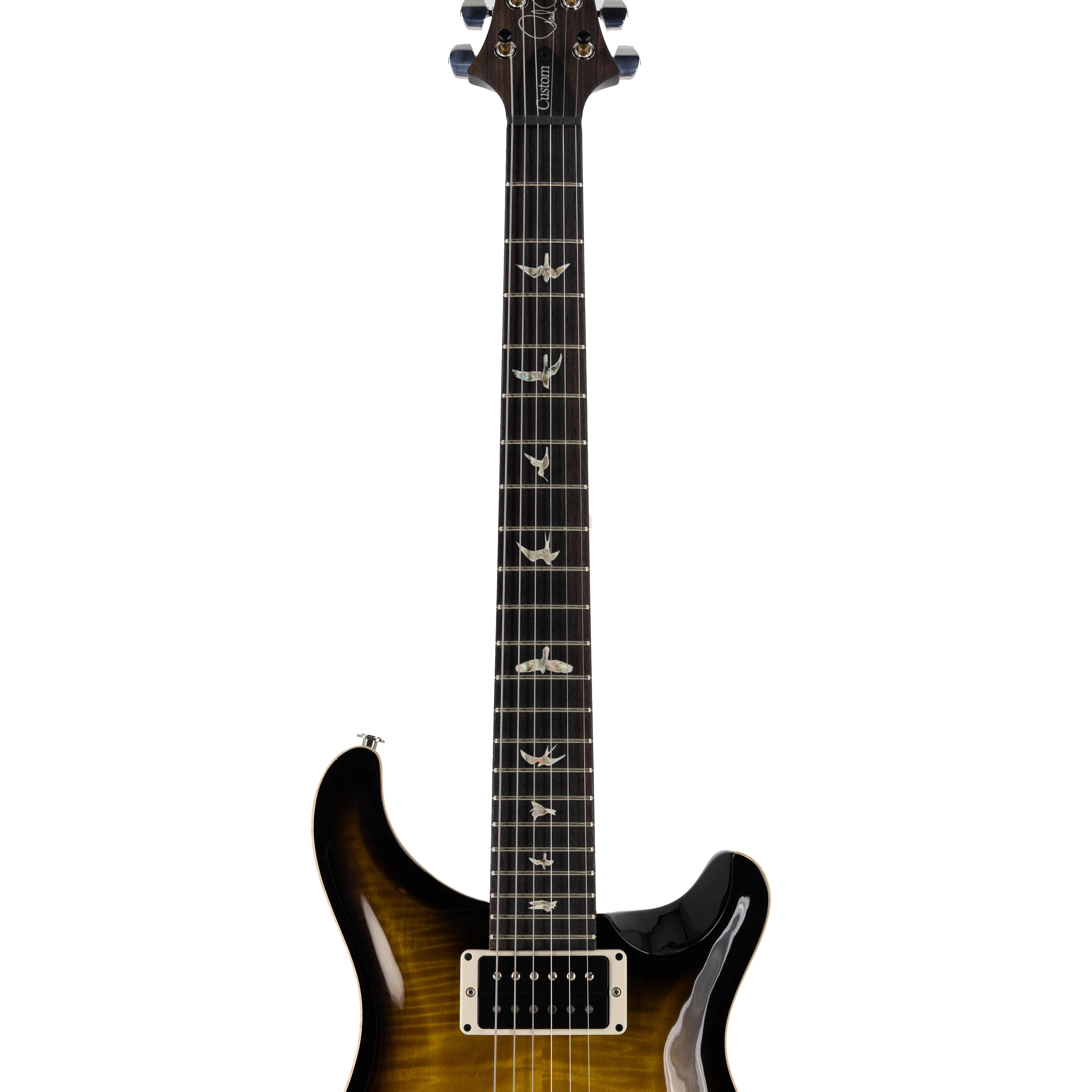 PRS Custom 22 Electric Guitar w/Case, Black Gold Smokewrap Burst - Image 5