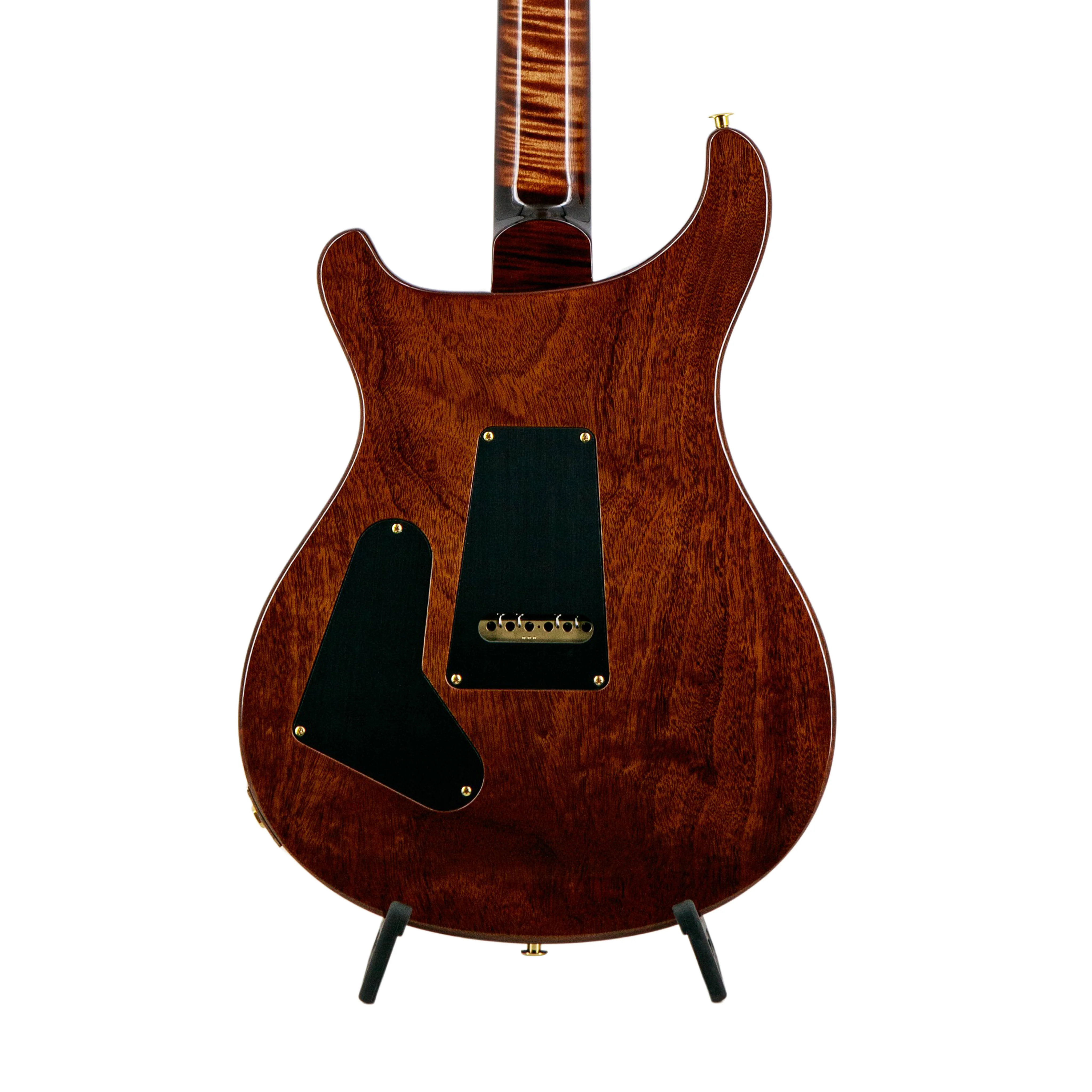 PRS Custom 24 10 Top Quilt Electric Guitar w/Pattern Thin & Stained Neck, Copperhead Burst - Image 4