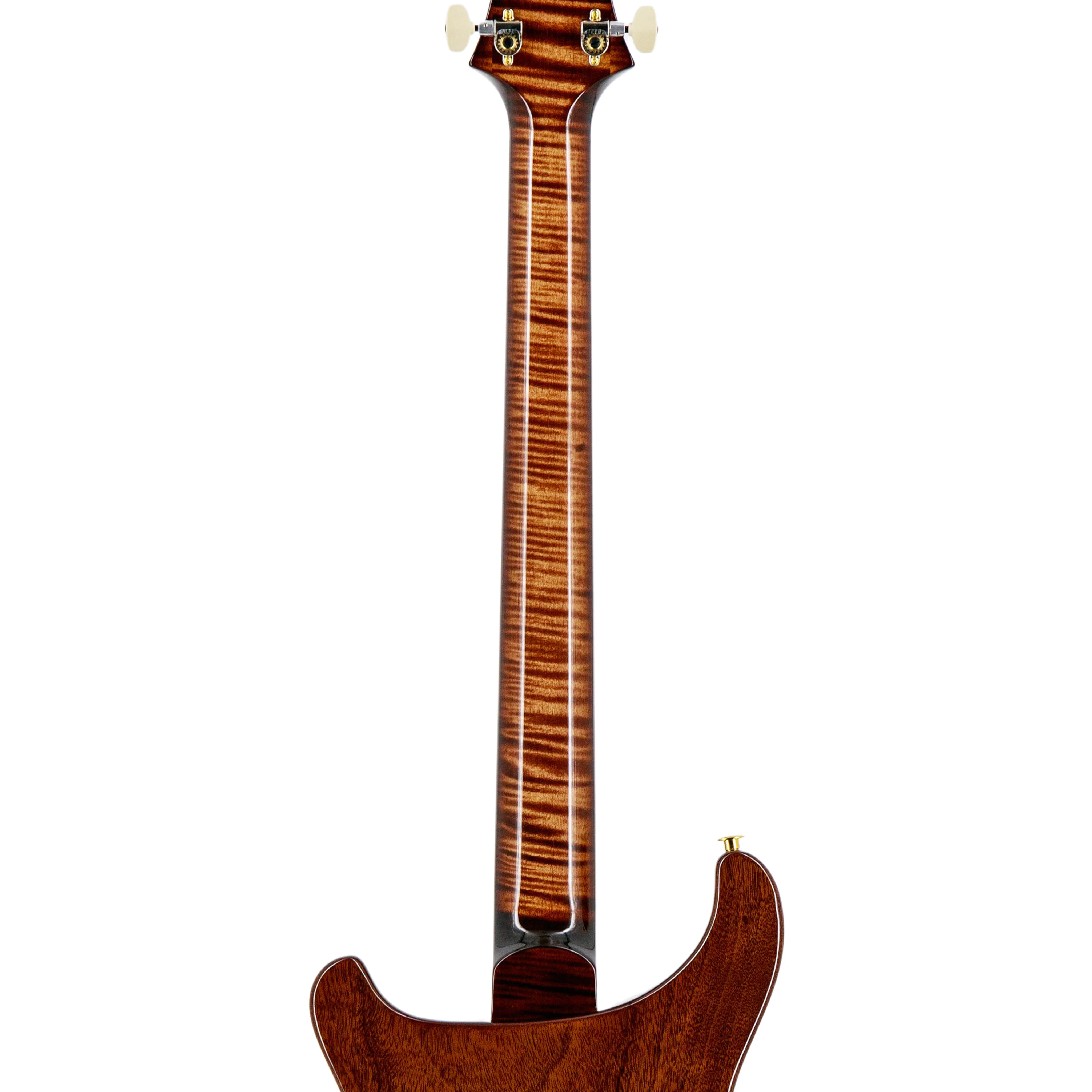 PRS Custom 24 10 Top Quilt Electric Guitar w/Pattern Thin & Stained Neck, Copperhead Burst - Image 6
