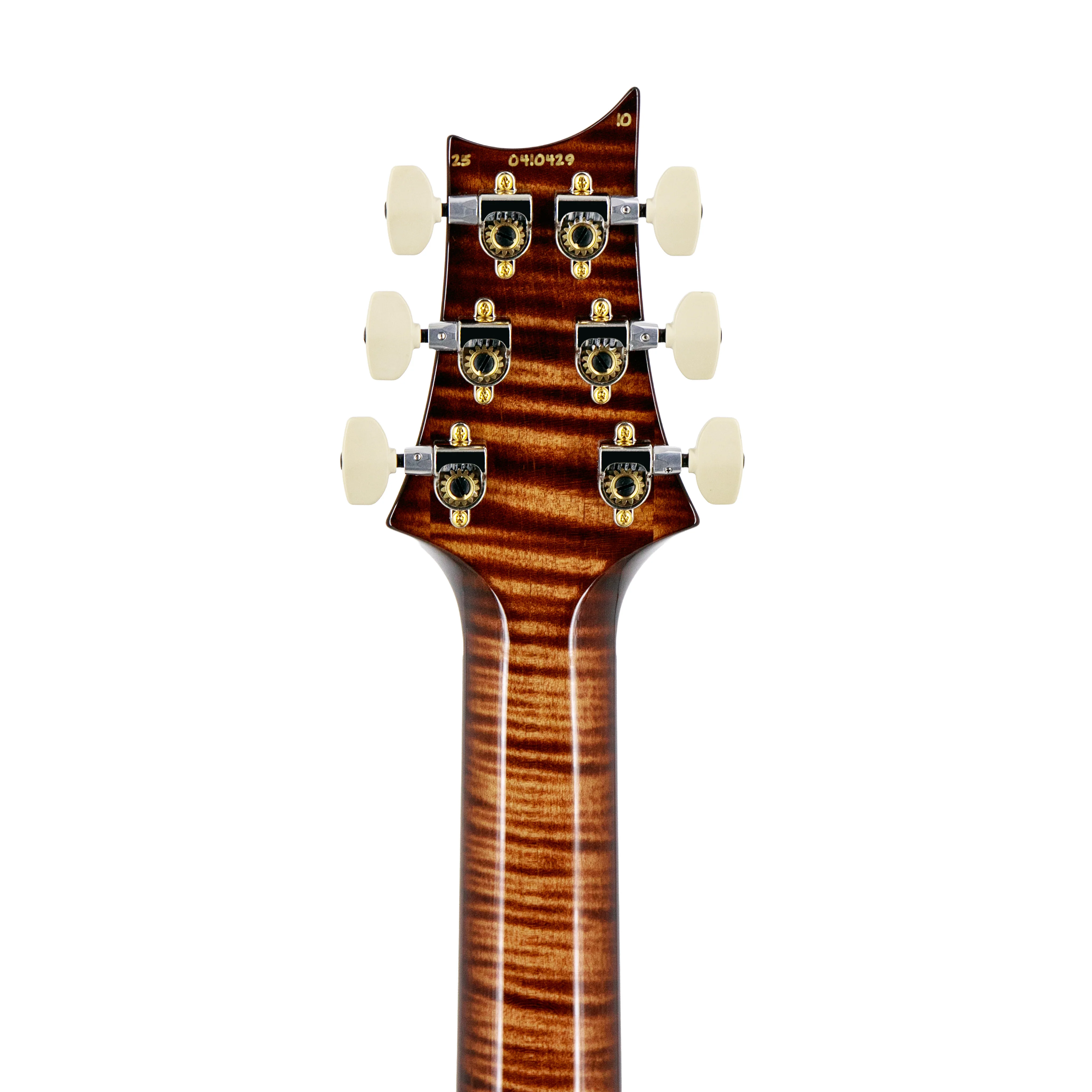 PRS Custom 24 10 Top Quilt Electric Guitar w/Pattern Thin & Stained Neck, Copperhead Burst - Image 8