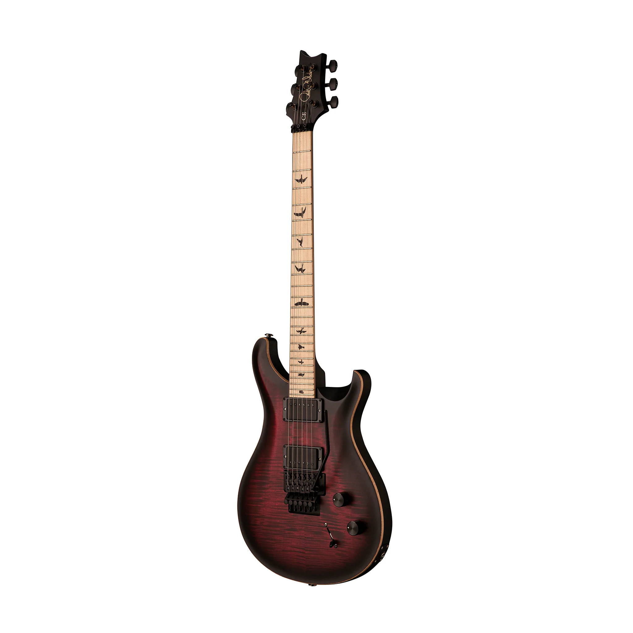 PRS Dustie Waring CE24 Floyd Electric Guitar w/Bag, Waring Burst - Image 3