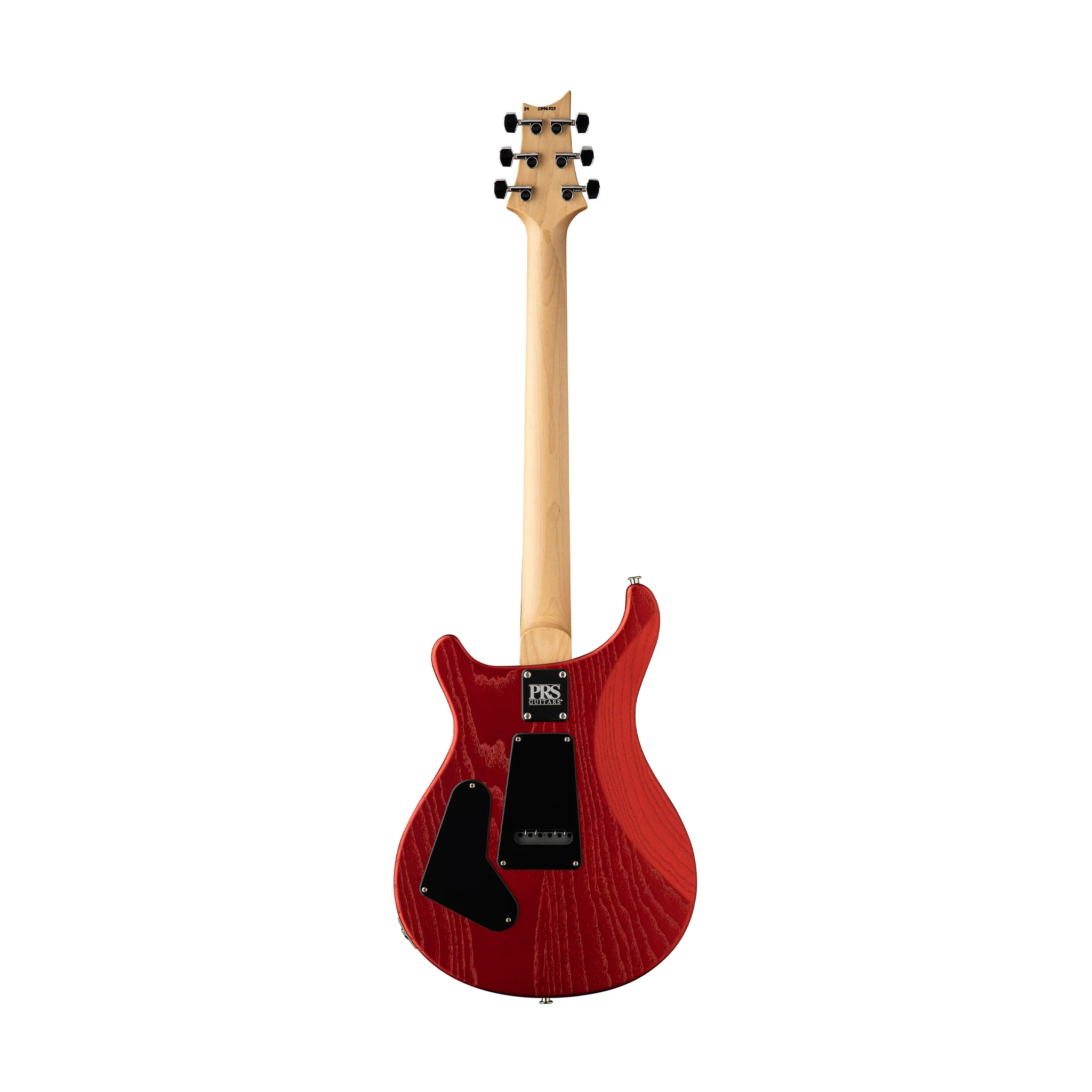 PRS Limited Edition CE 24-08 Swamp Ash Satin Electric Guitar, Red Apple Metallic - Image 2