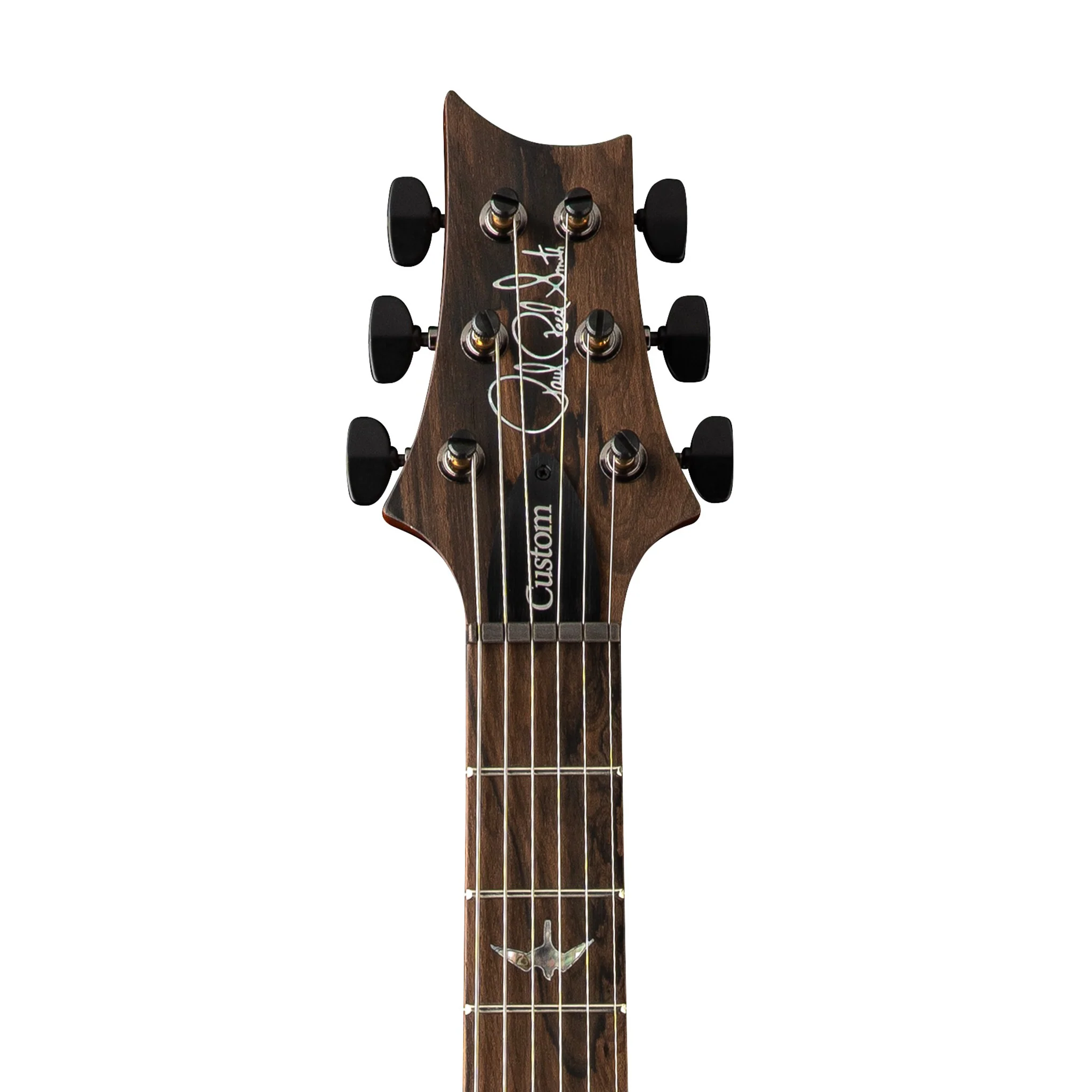 PRS Limited Edition Custom 24-08 Mango Top Electric Guitar, Fire Red / Gray Black Fade - Image 5