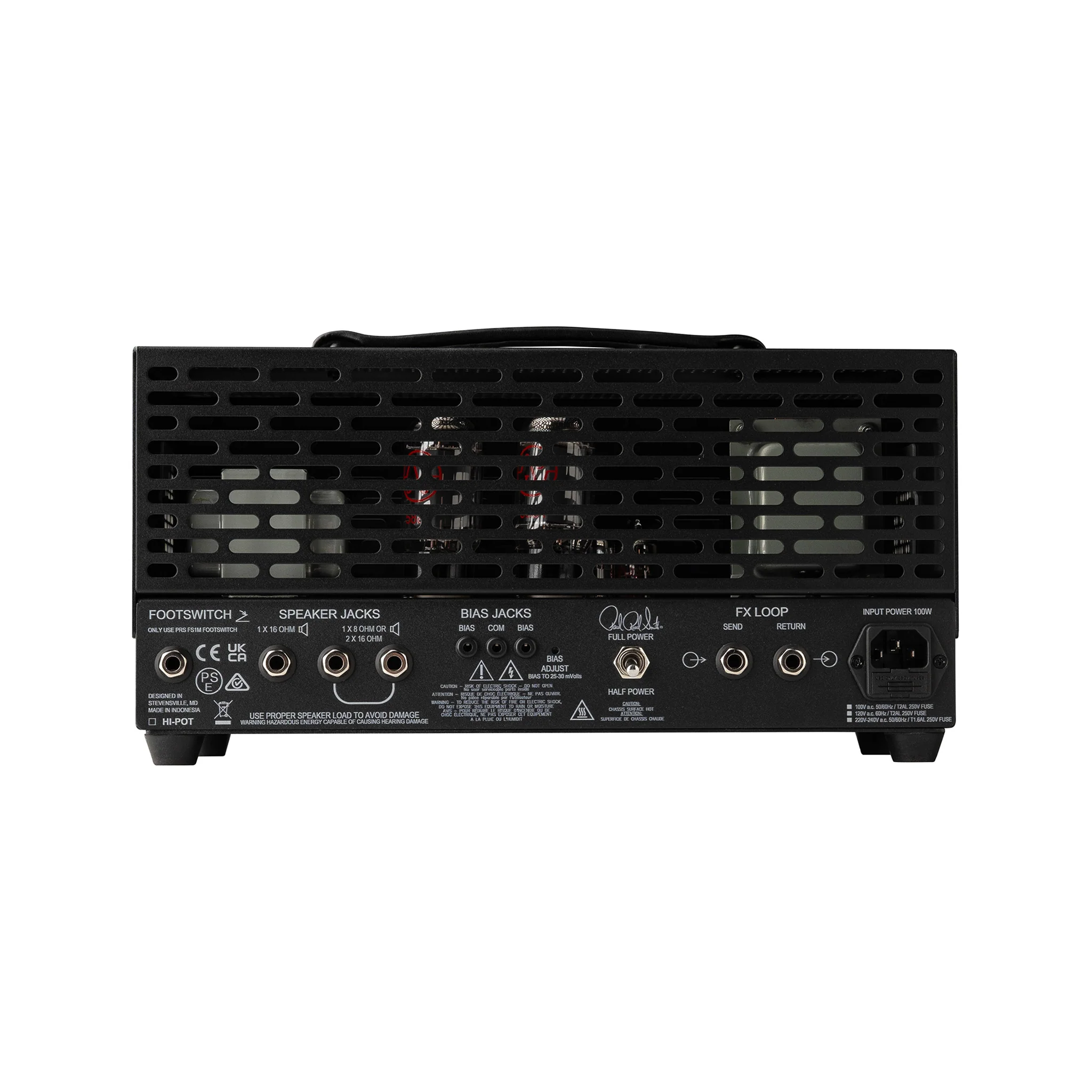 PRS Mark Tremonti MT15 V2 Head Tube Guitar Amplifier, Stealth, EU Plug - Image 3