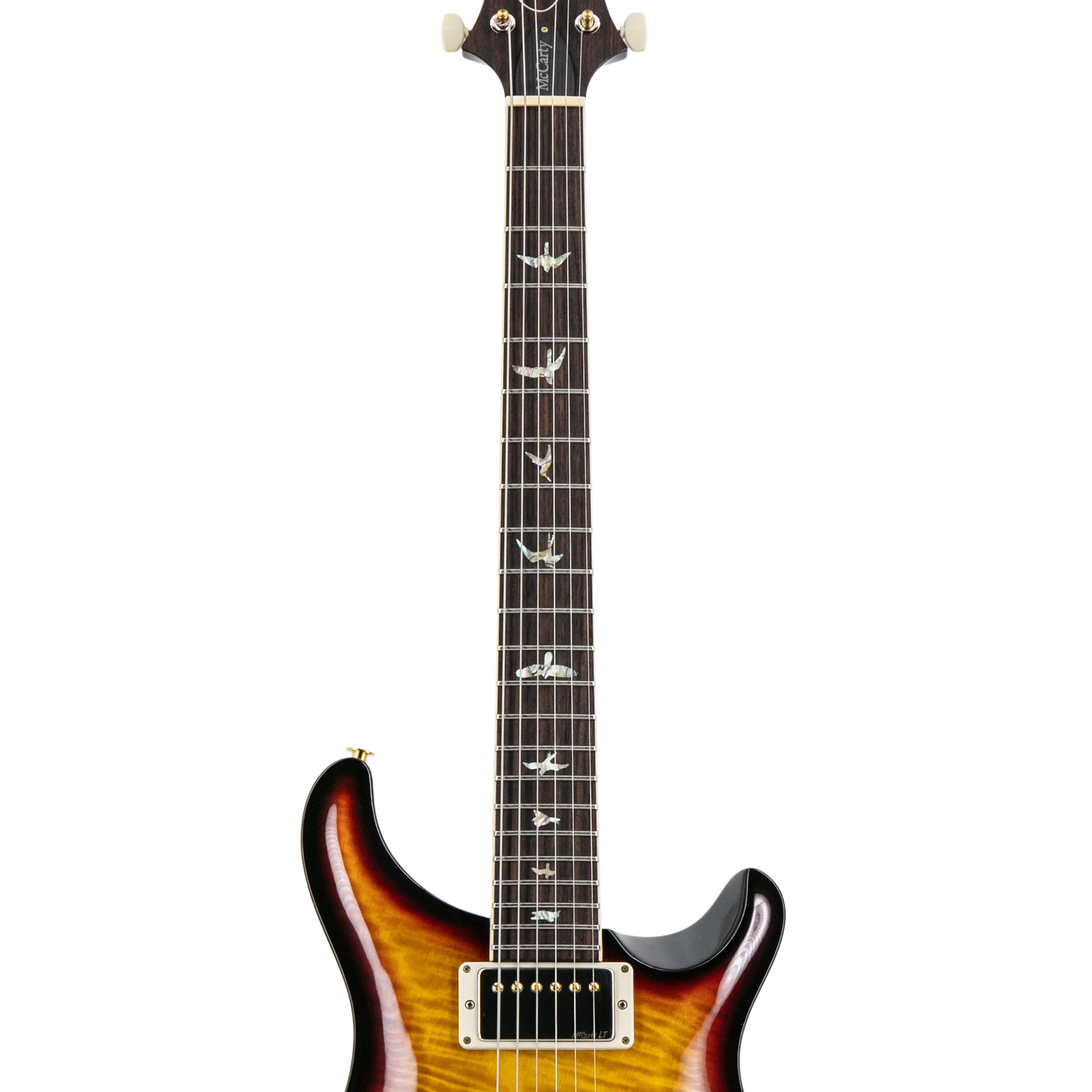 PRS McCarty 10-Top Electric Guitar w/Case, Custom Color, Tri-Color Sunburst - Image 5