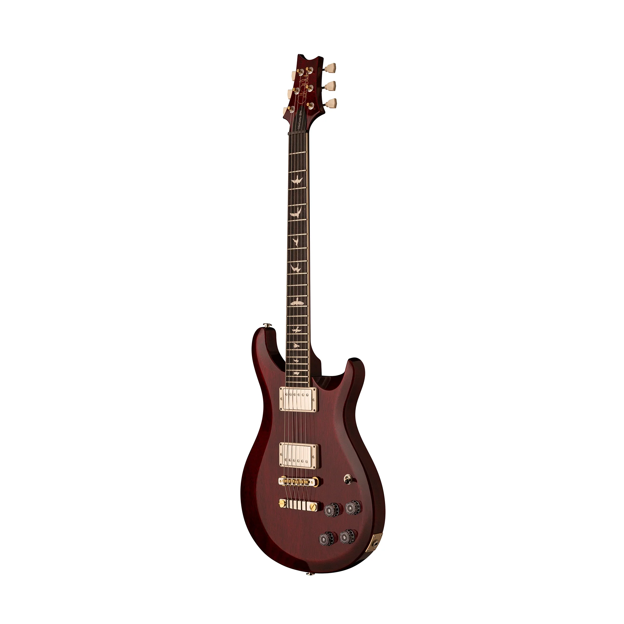 PRS S2 McCarty 594 ThinLine Electric Guitar w/Bag, Vintage Cherry - Image 3