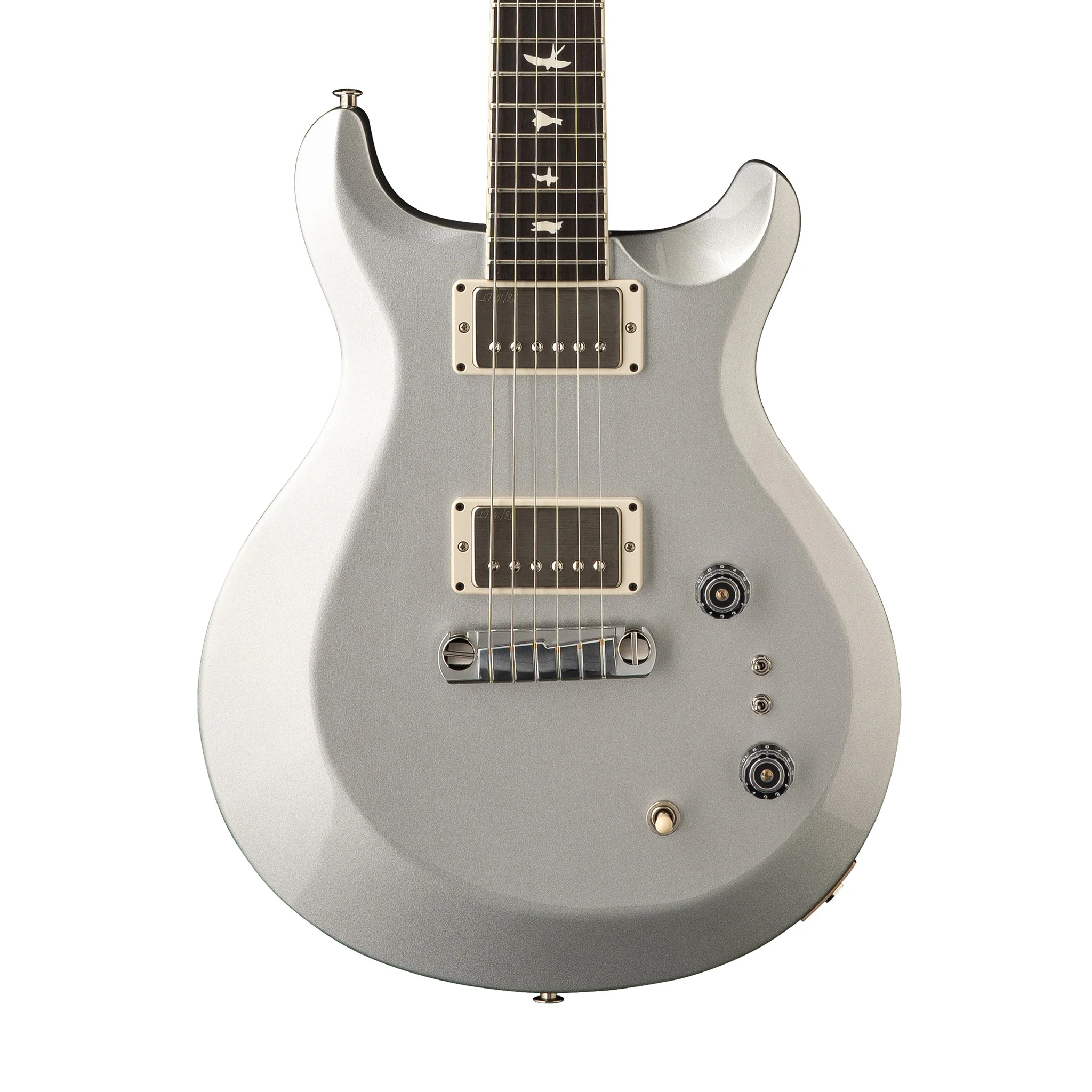 PRS S2 Mira 594 Electric Guitar, Platinum Metallic - Image 3