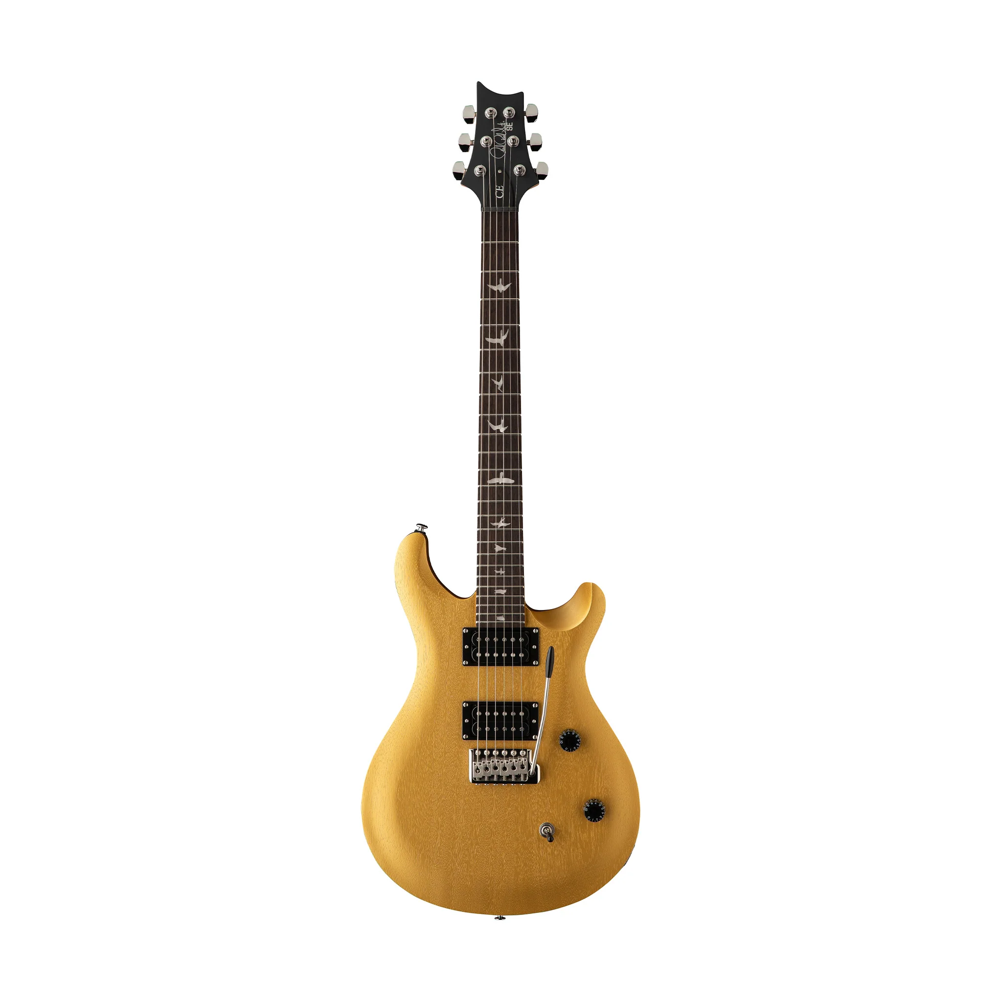 PRS SE CE24 Standard Satin Electric Guitar, Metallic Gold Satin