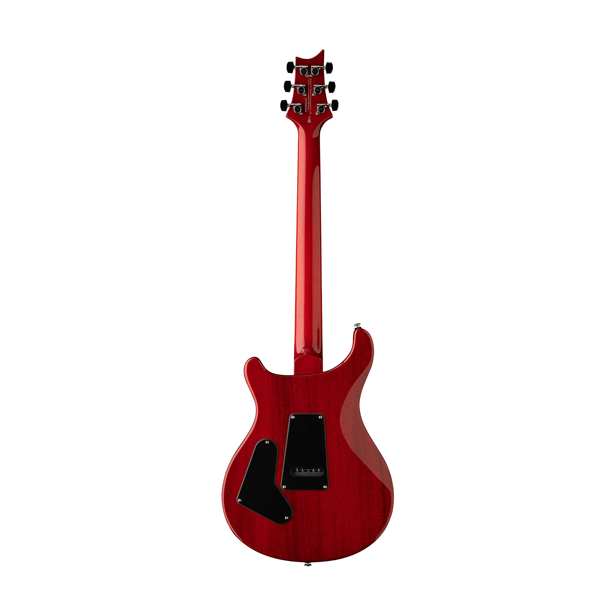 PRS SE Custom 24-08 Quilt Electric Guitar, Charcoal Cherry Burst - Image 2