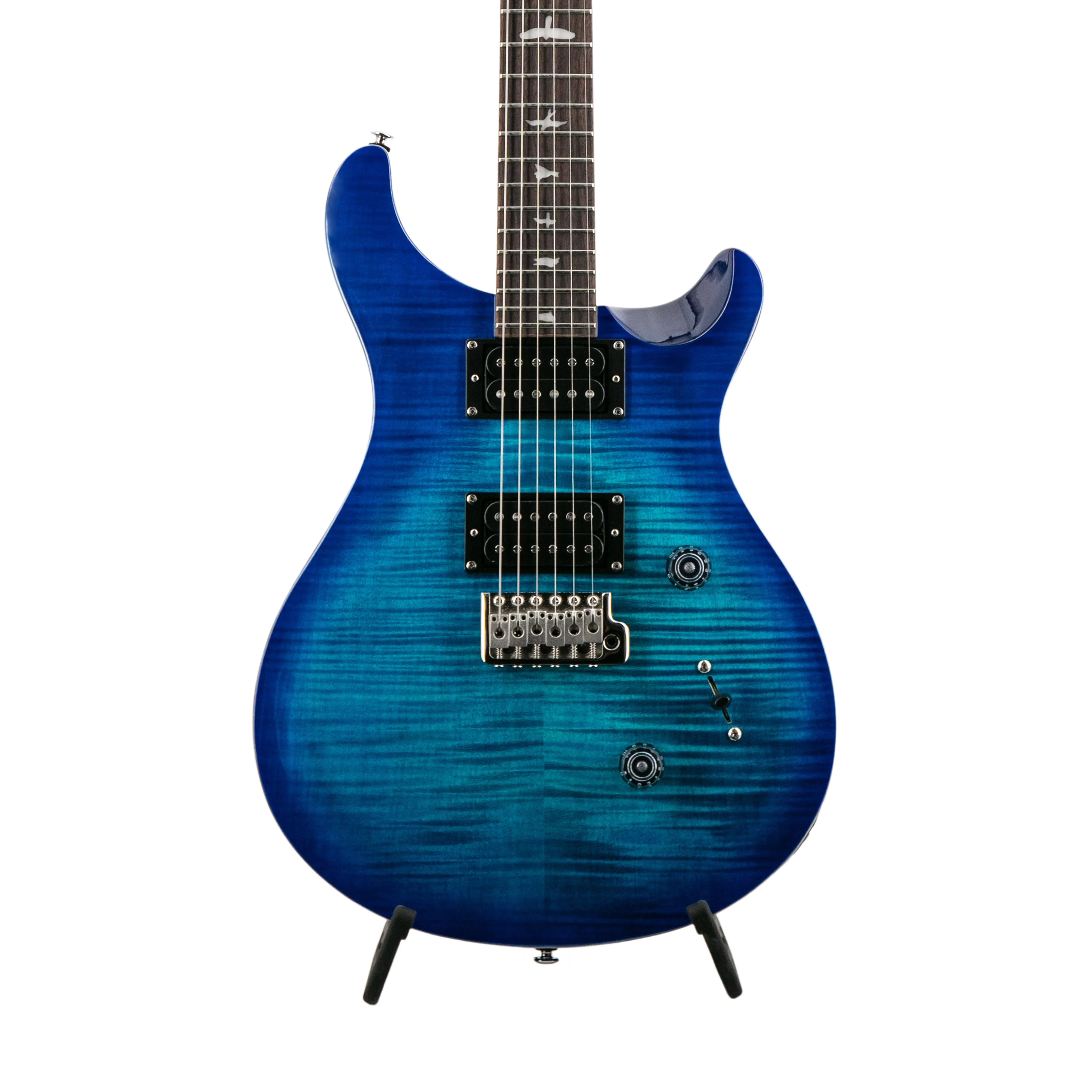 PRS SE Custom 24 Electric Guitar w/Bag, Lake Blue - Image 3