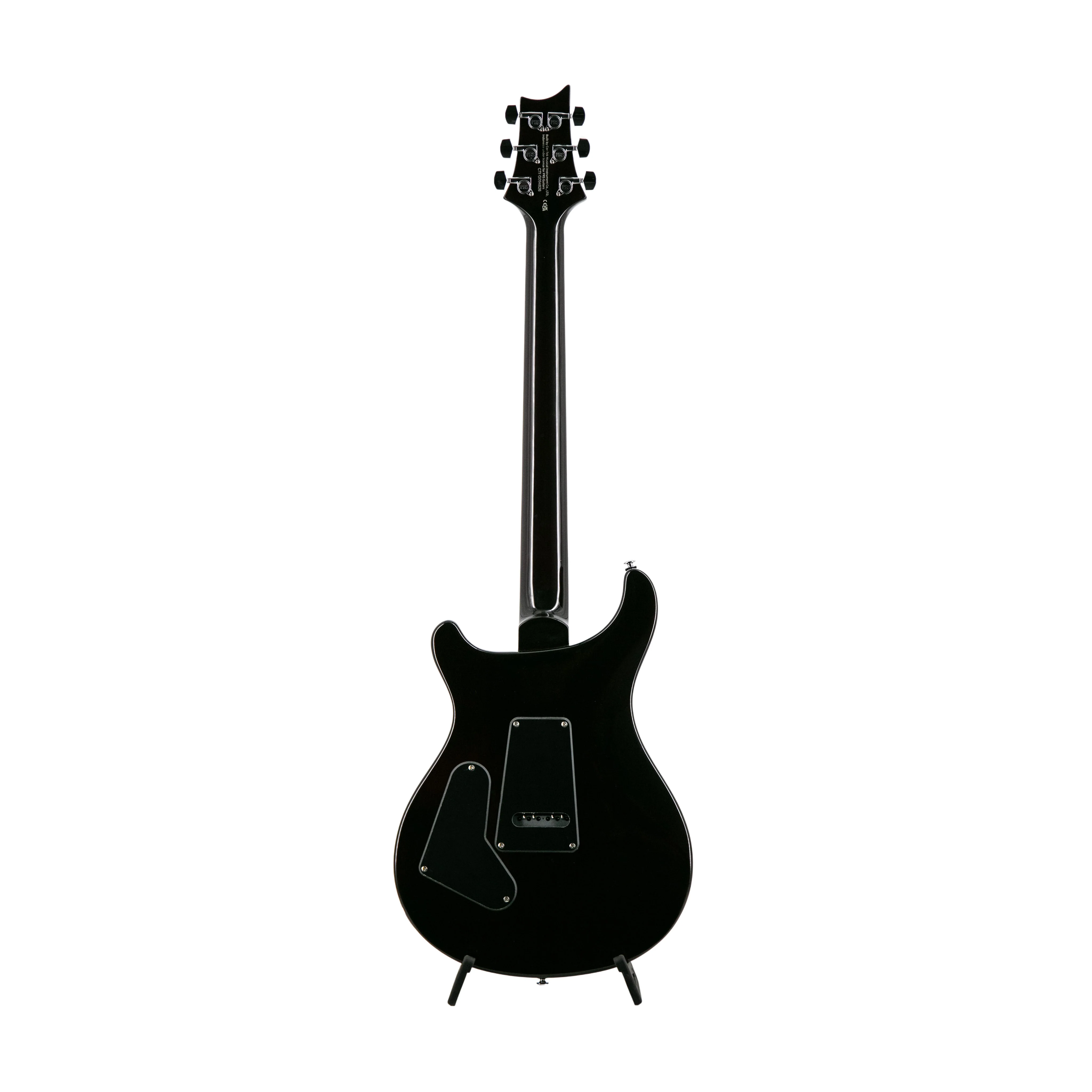 PRS SE Custom 24 Electric Guitar w/Bag, Orange Tiger Smokeburst - Image 2