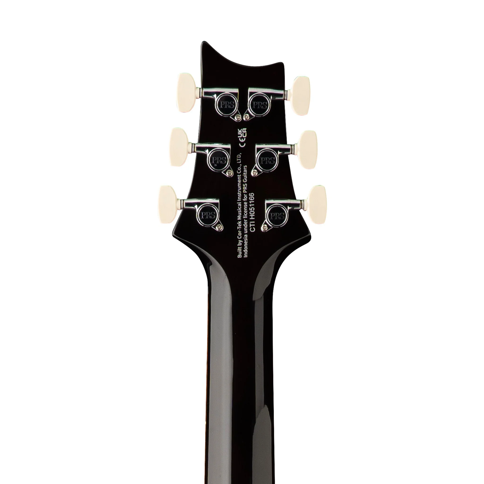 PRS SE Custom 24 Left-handed Electric Guitar, Black Gold Sunburst - Image 6