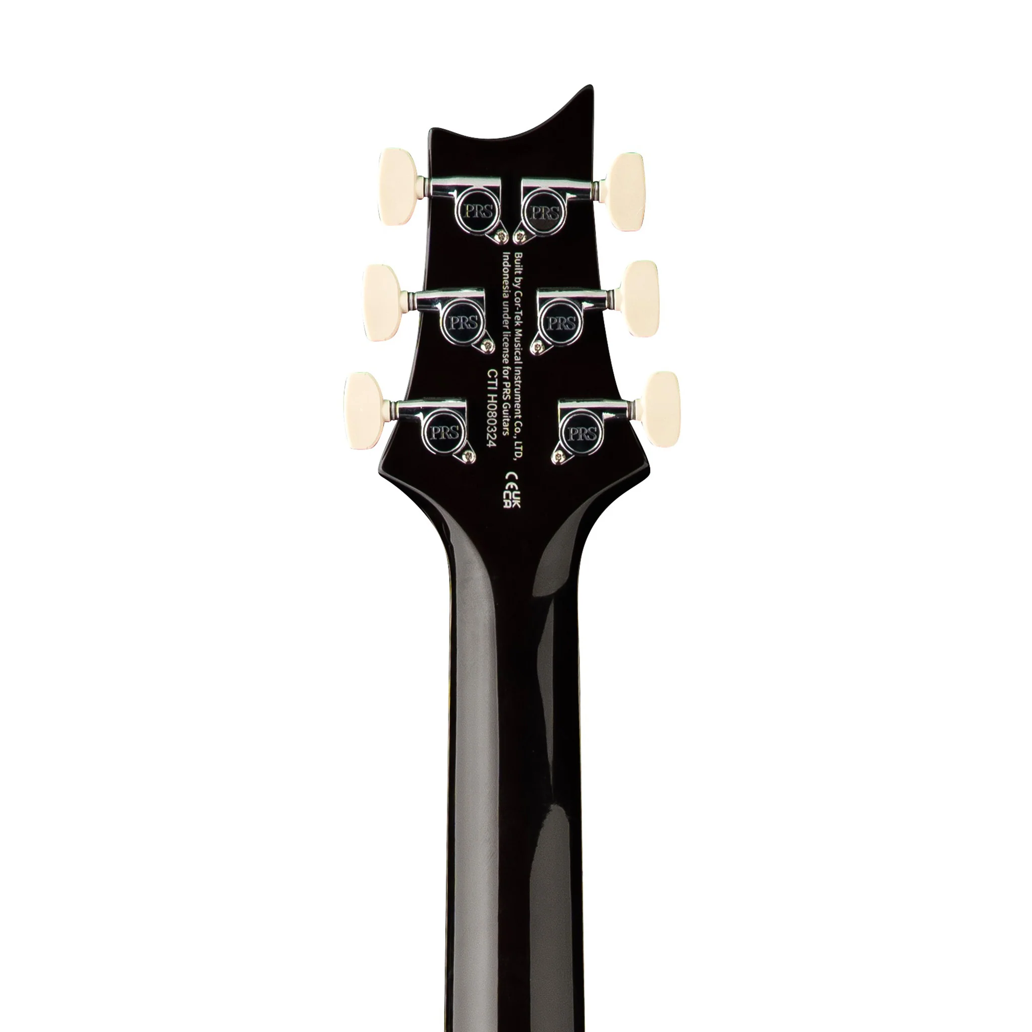 PRS SE Ed Sheeran Flat Back Hollowbody I Baritone Piezo Electric Guitar, Orange Tiger Smokeburst - Image 6