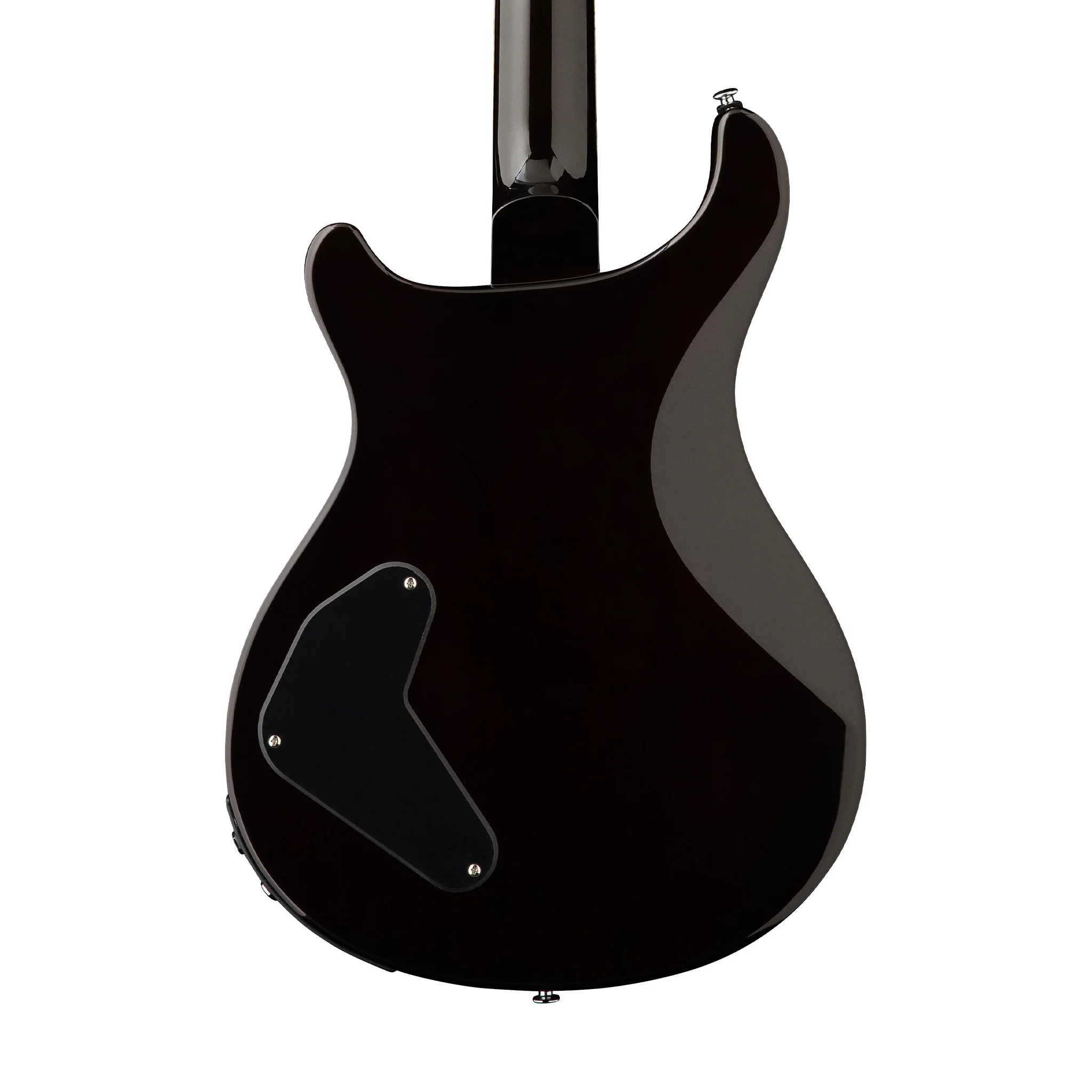 PRS SE Flat Back Hollowbody I Piezo Electric Guitar, Orange Tiger Smokeburst - Image 4