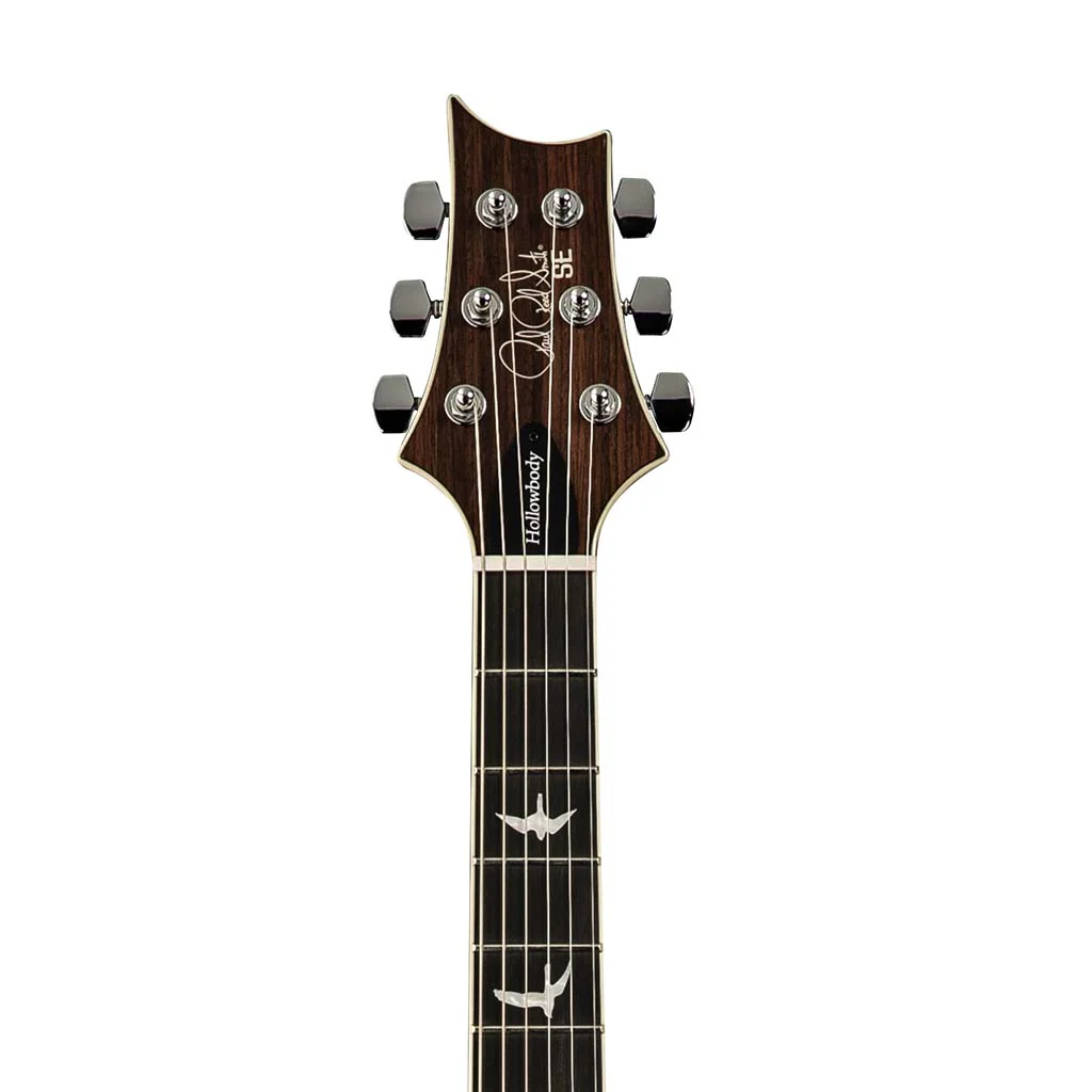 PRS SE Hollowbody II Electric Guitar w/Case, Faded Blue Burst - Image 3