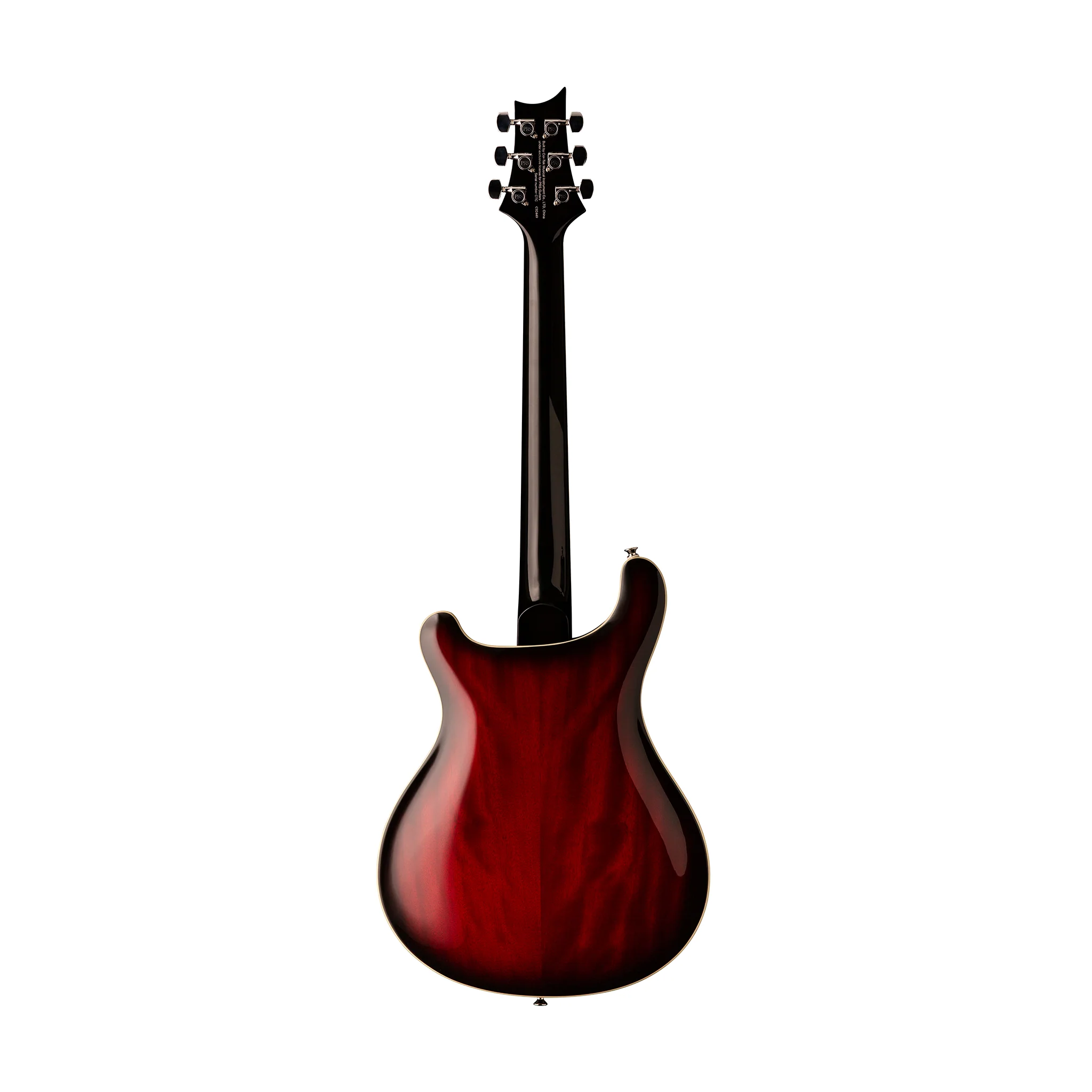 PRS SE Hollowbody Standard Electric Guitar w/Case, Fire Red Burst - Image 3