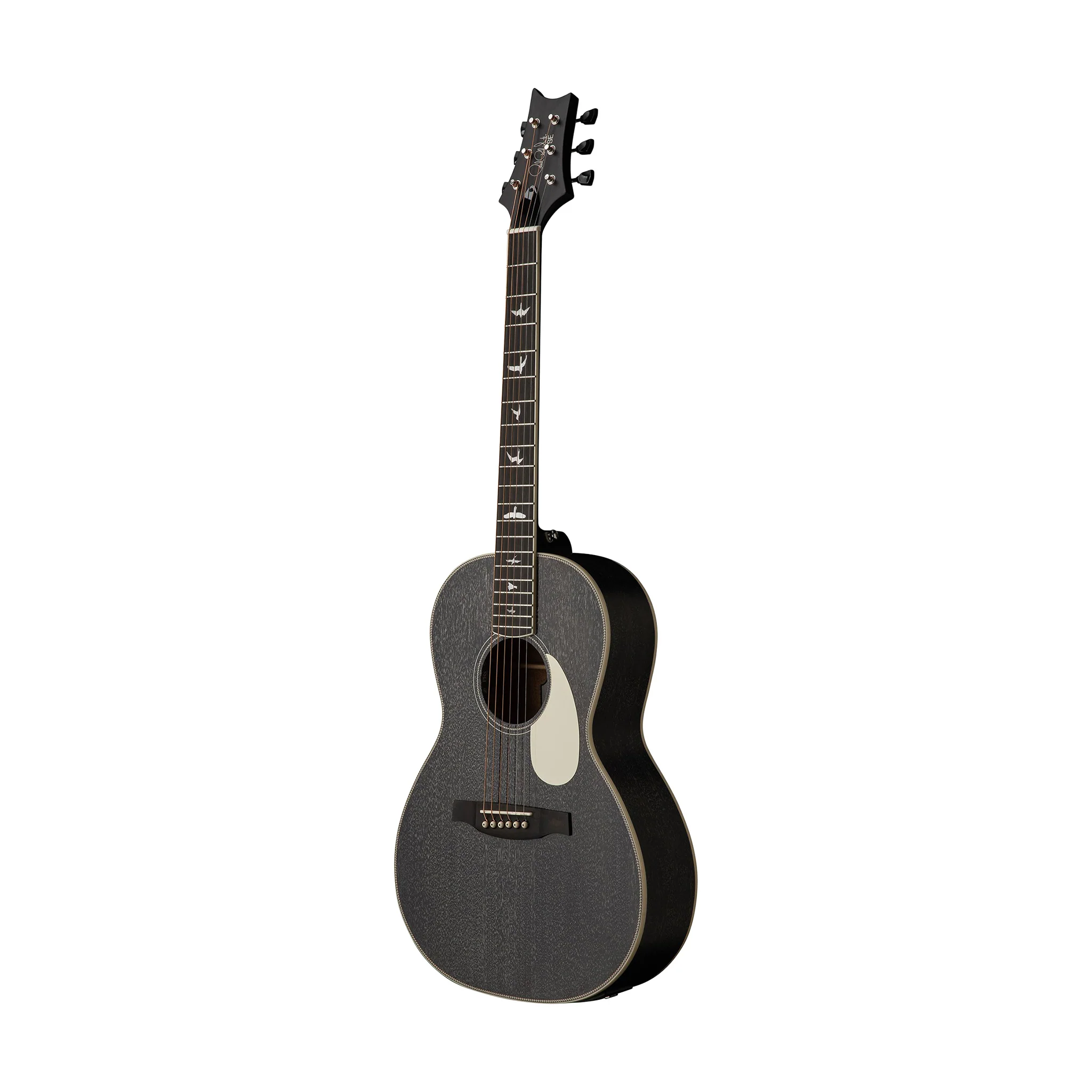 PRS SE P20E Parlor Acoustic-Electric Guitar, Dog Hair - Image 3