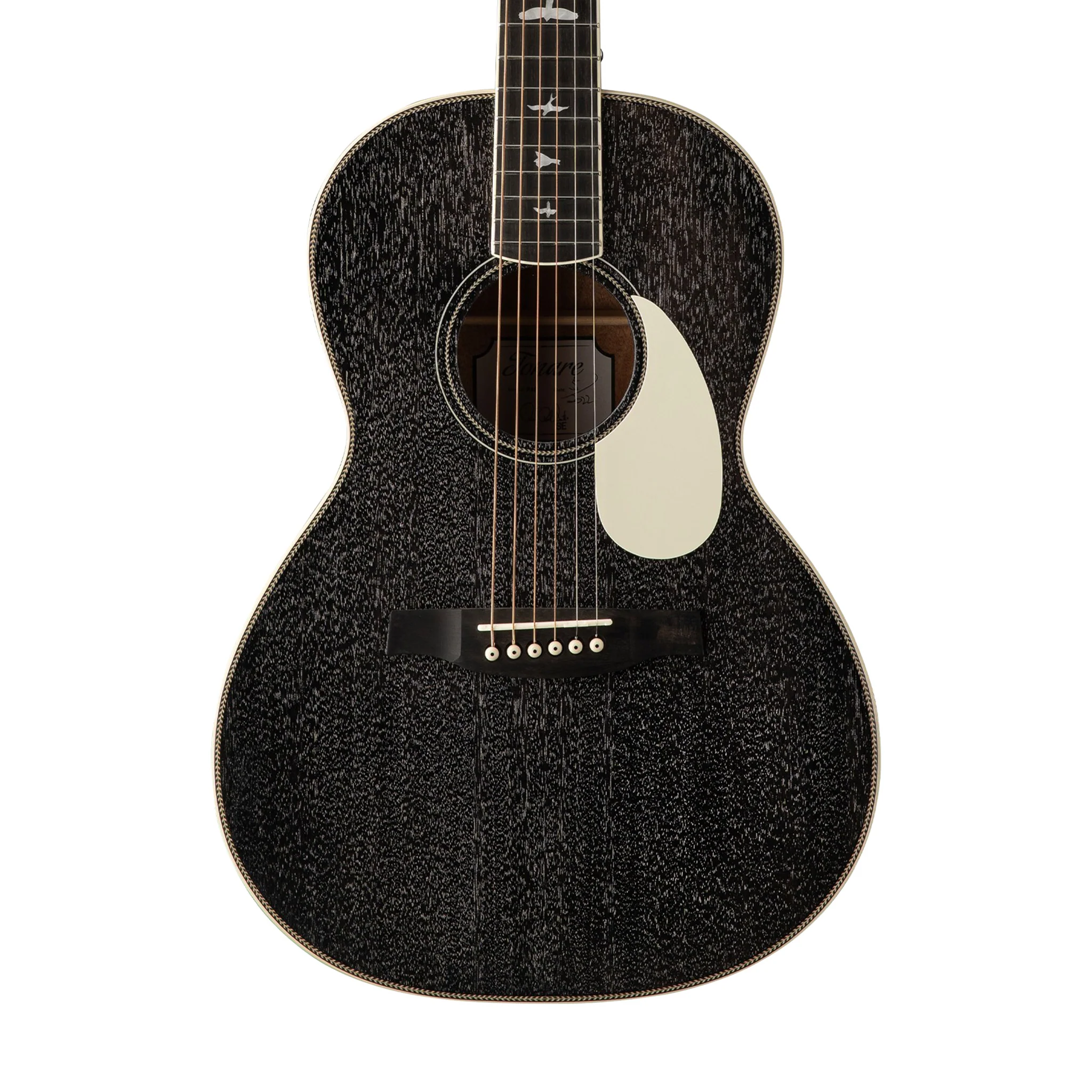 PRS SE P20E Parlor Acoustic-Electric Guitar, Dog Hair - Image 4