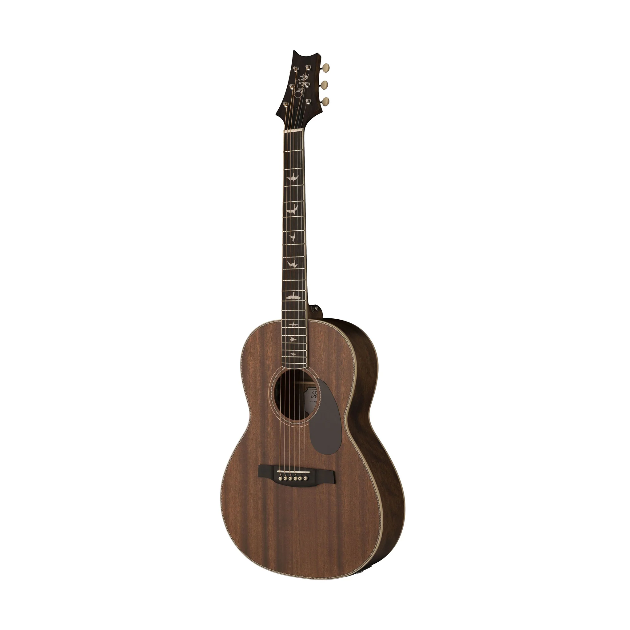 PRS SE Parlor P20 Acoustic Guitar w/Bag, Vintage Mahogany - Image 2