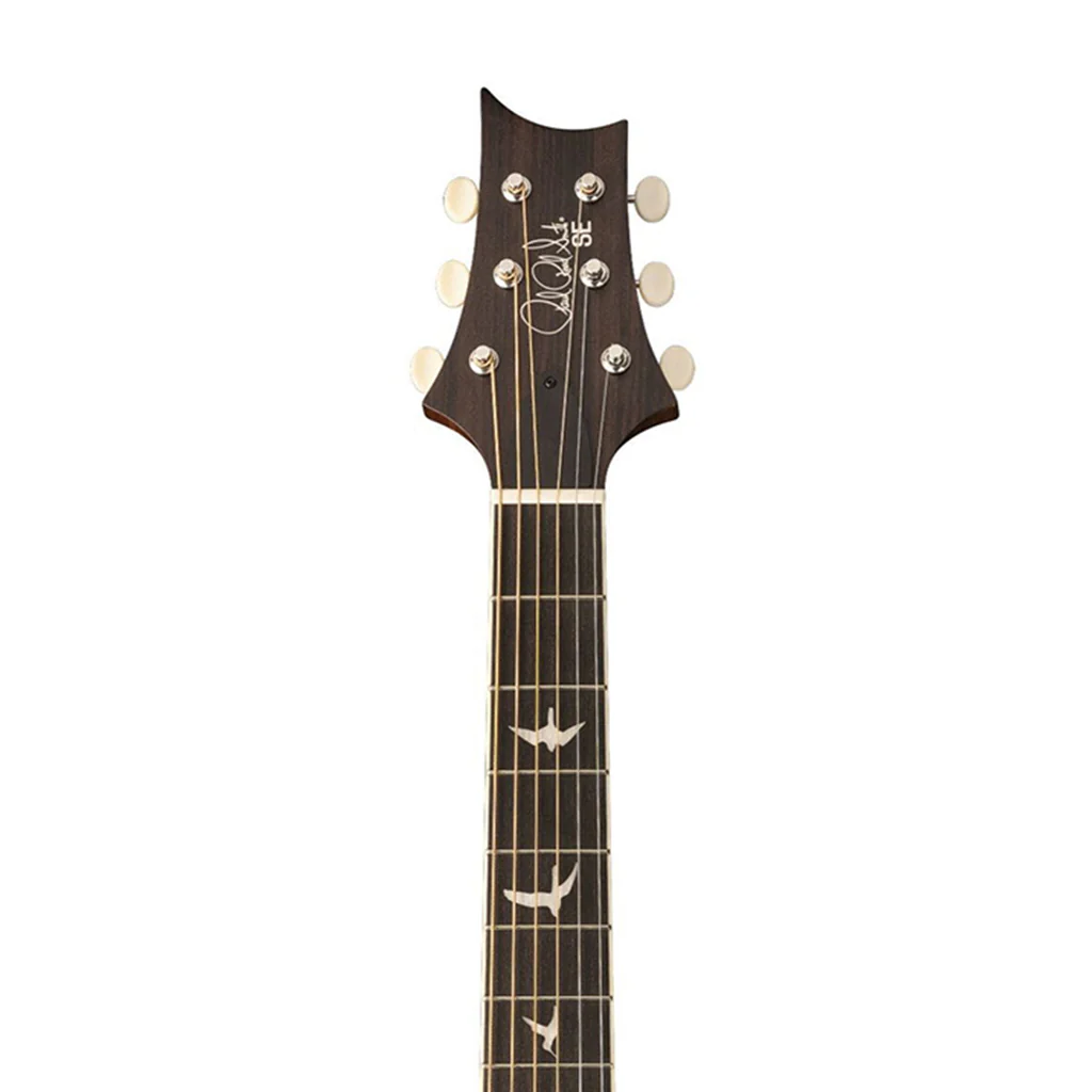PRS SE Parlor P20 Acoustic Guitar w/Bag, Vintage Mahogany - Image 6