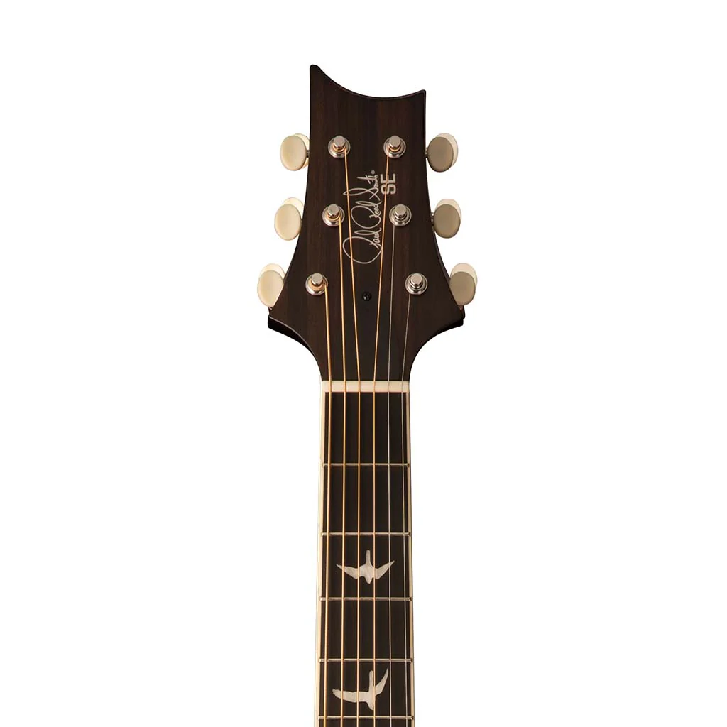 PRS SE Parlor P20E Acoustic Guitar w/Bag, Tobacco Sunburst - Image 6