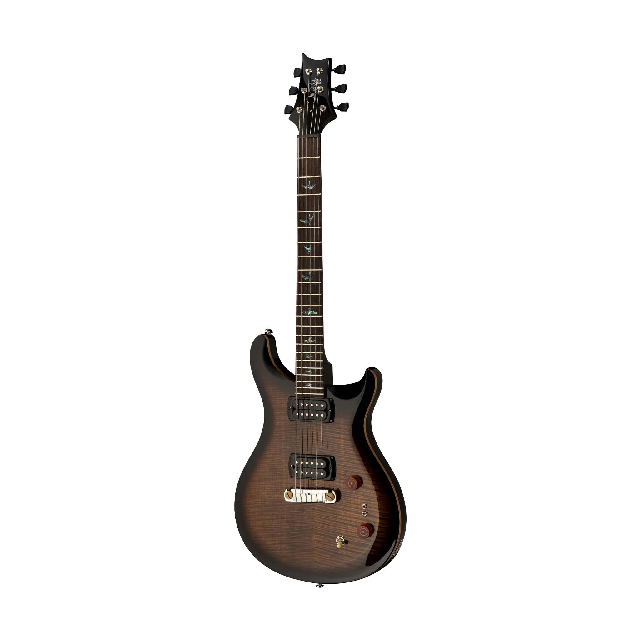 PRS SE Paul's Guitar Electric Guitar w/Bag, Black Gold Sunburst - Image 3