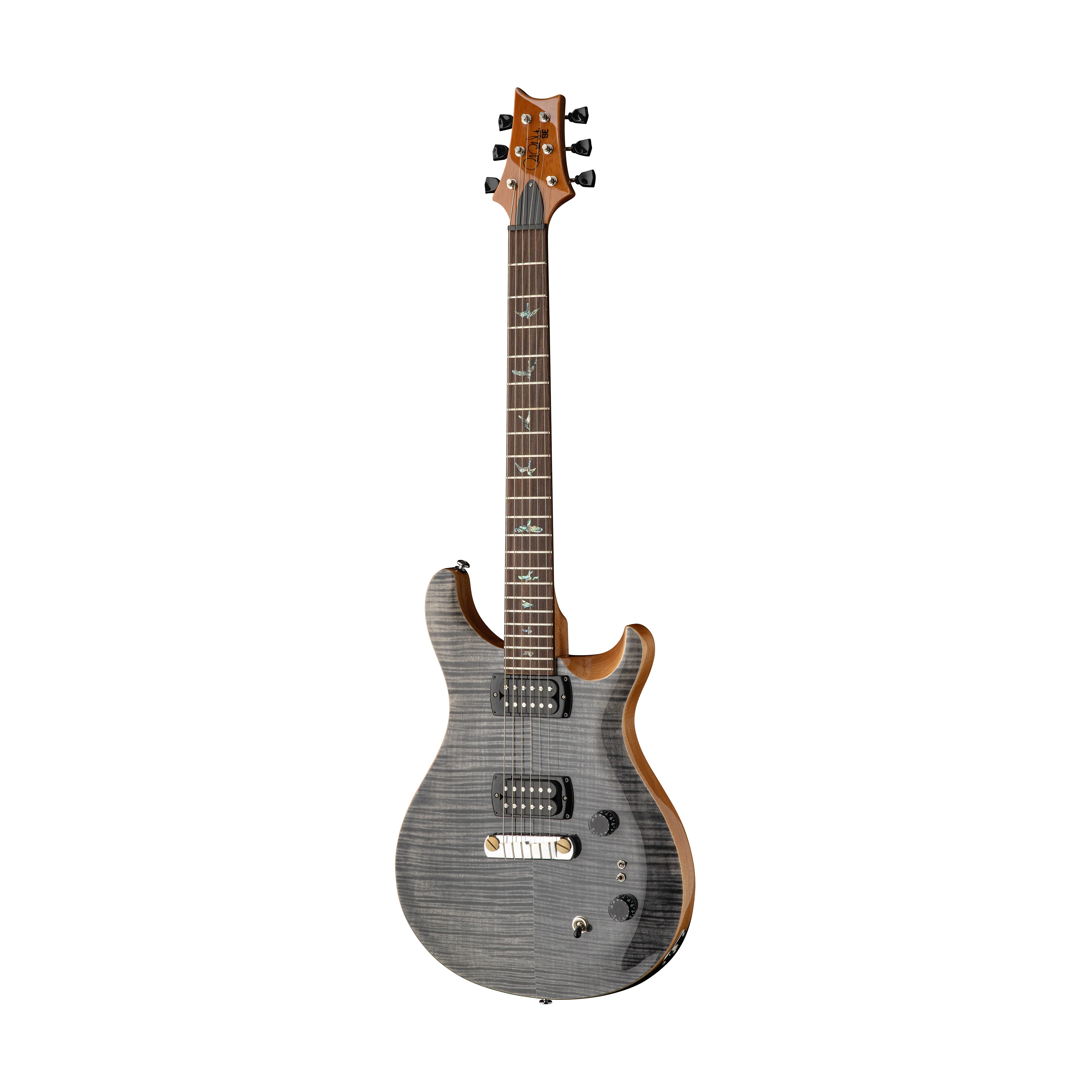 PRS SE Paul's Guitar Electric Guitar w/Bag, Charcoal - Image 3