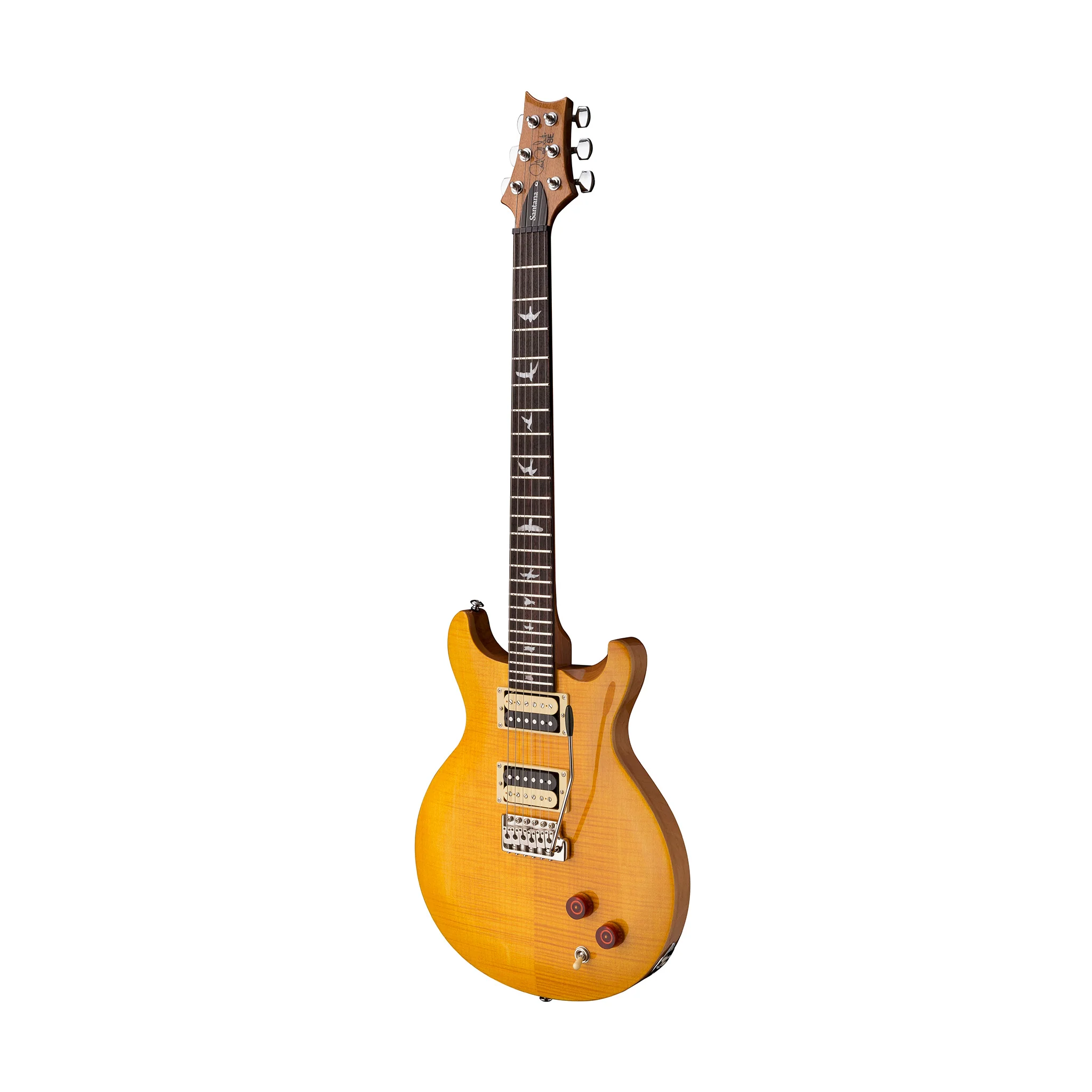 PRS SE Santana Electric Guitar, Santana Yellow - Image 3
