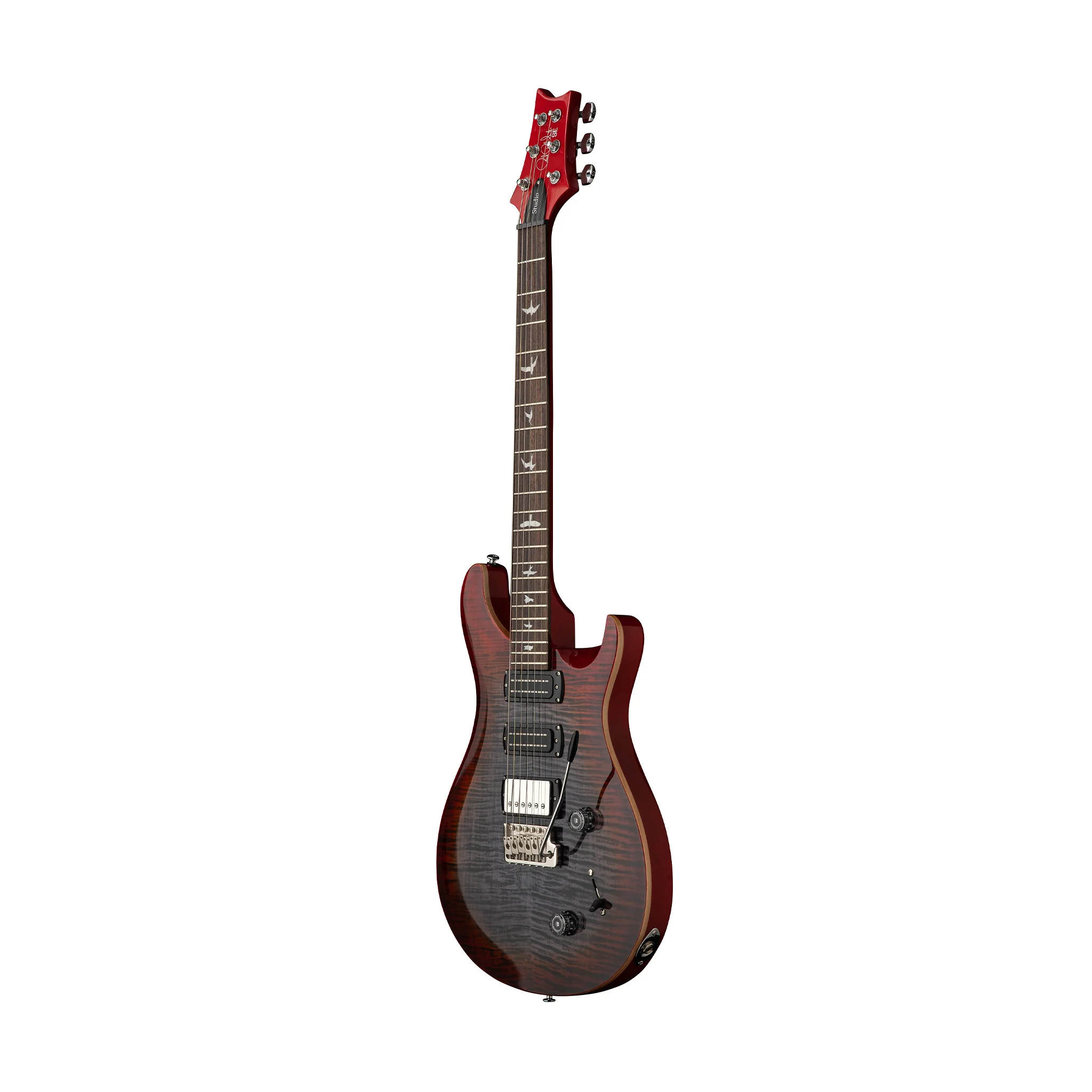 PRS SE Studio Electric Guitar, Charcoal Cherry Burst - Image 3