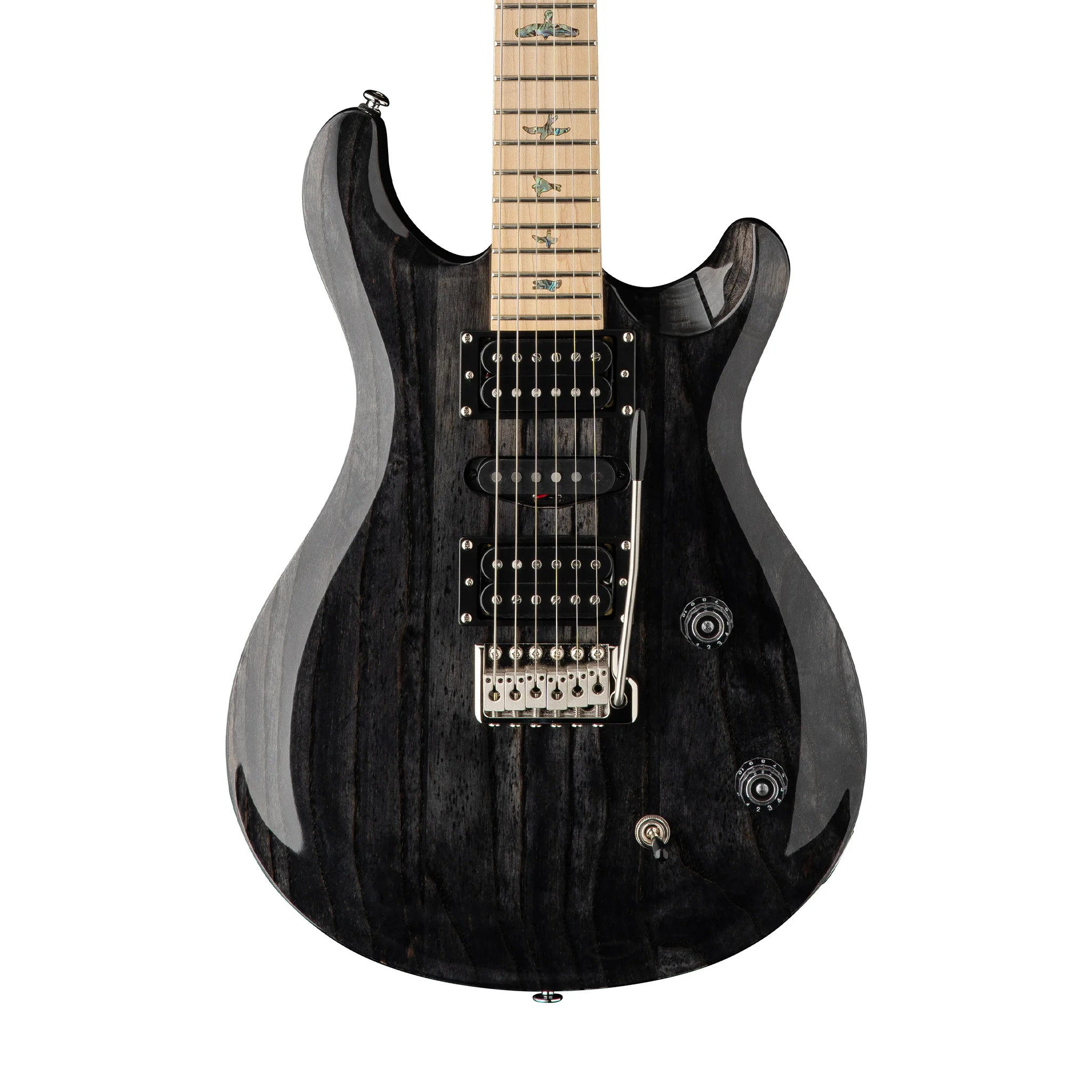 PRS SE Swamp Ash Special Electric Guitar, Charcoal (115392-CH-SA522CH) - Image 4