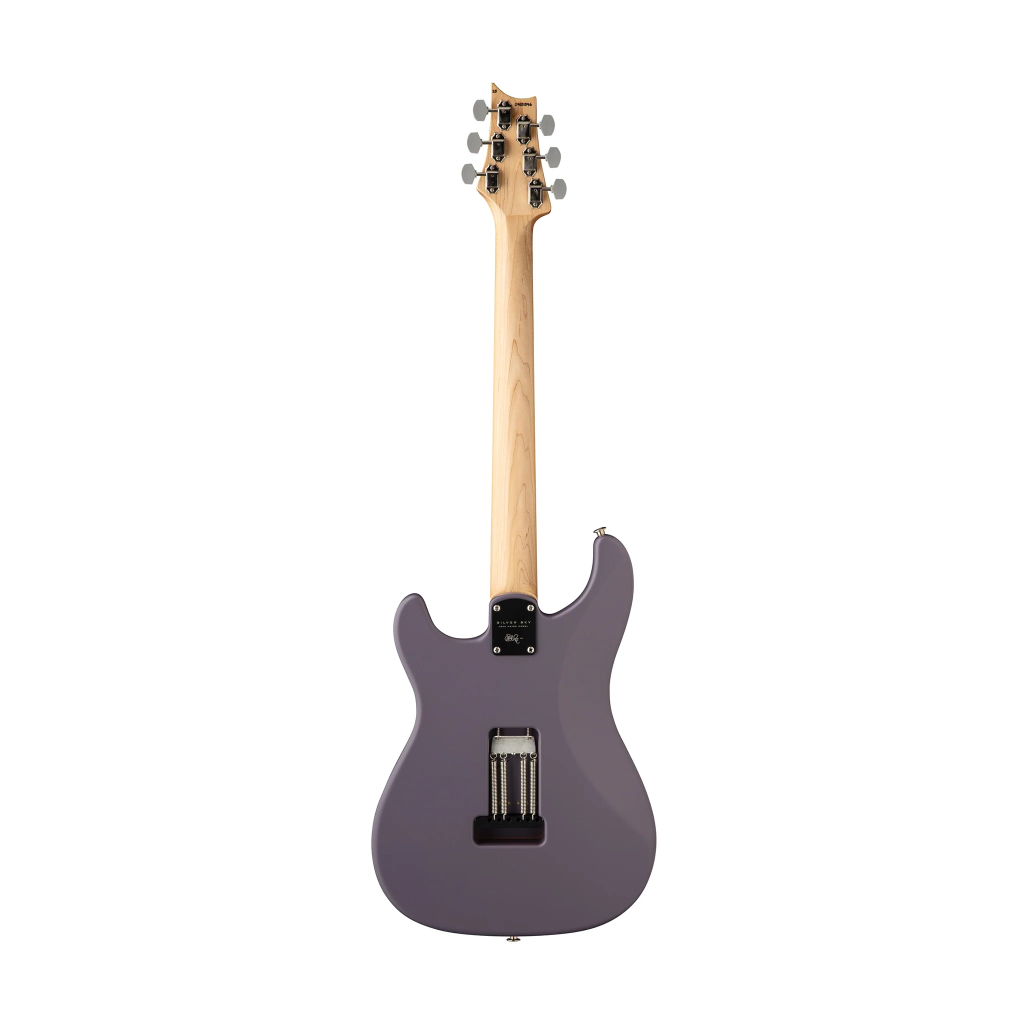 PRS Silver Sky Electric Guitar, Satin Black Plum - Image 2