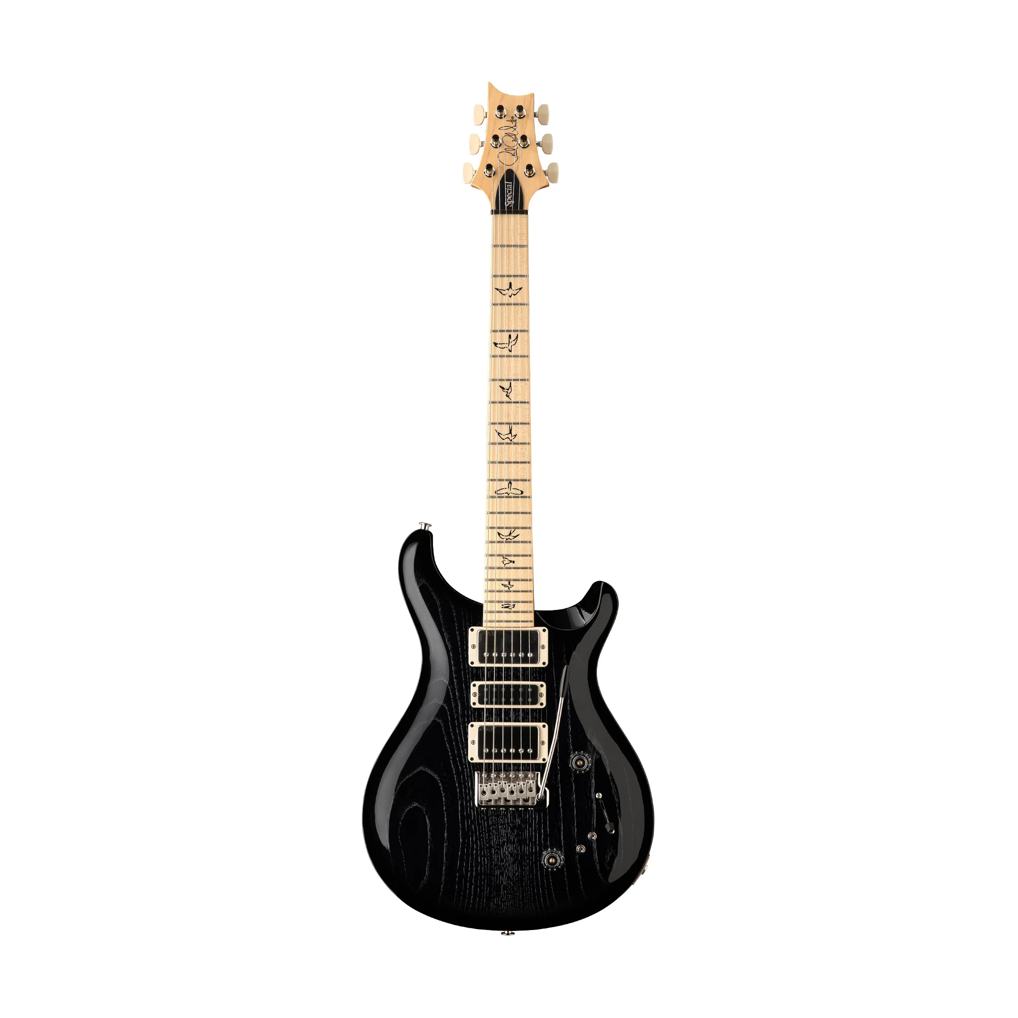 PRS Swamp Ash Special Maple Electric Guitar, Black Doghair Smokeburst