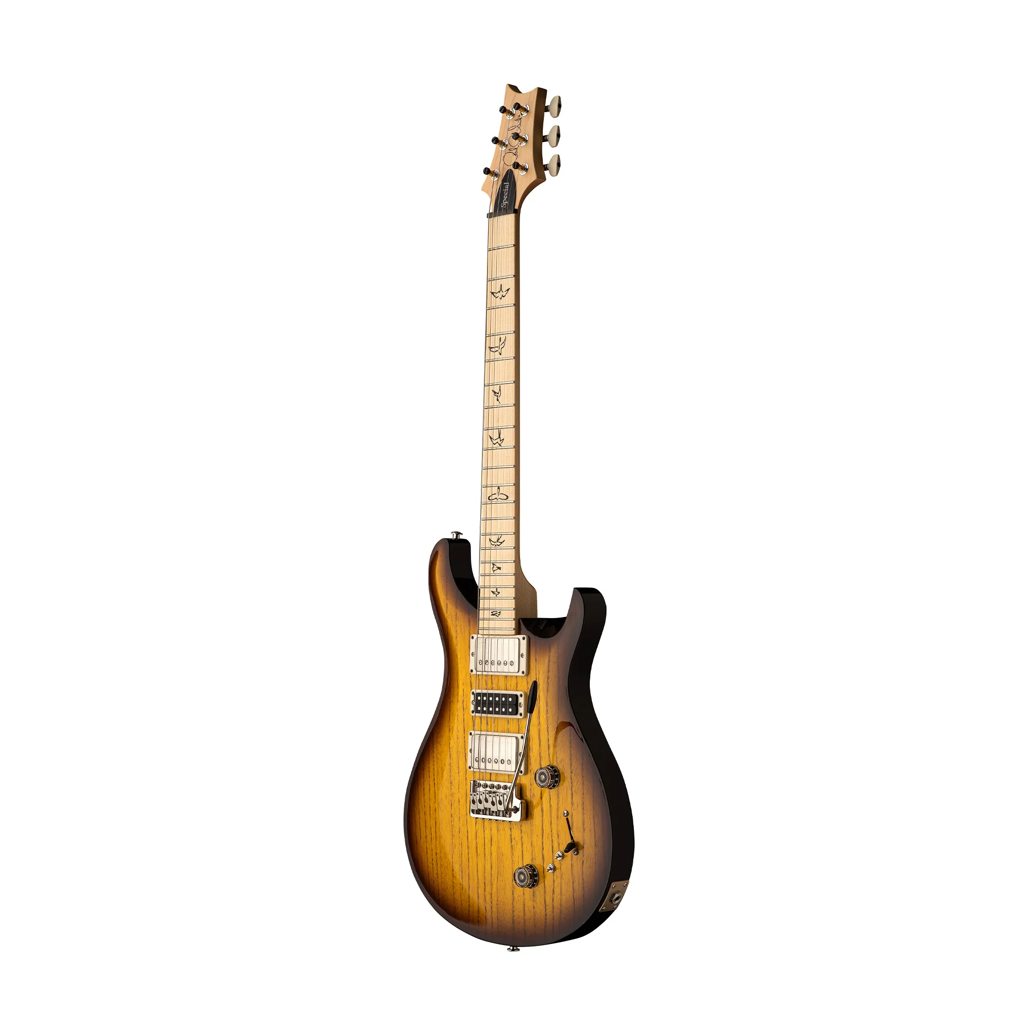 PRS Swamp Ash Special Maple Electric Guitar, McCarty Tobacco Sunburst - Image 3