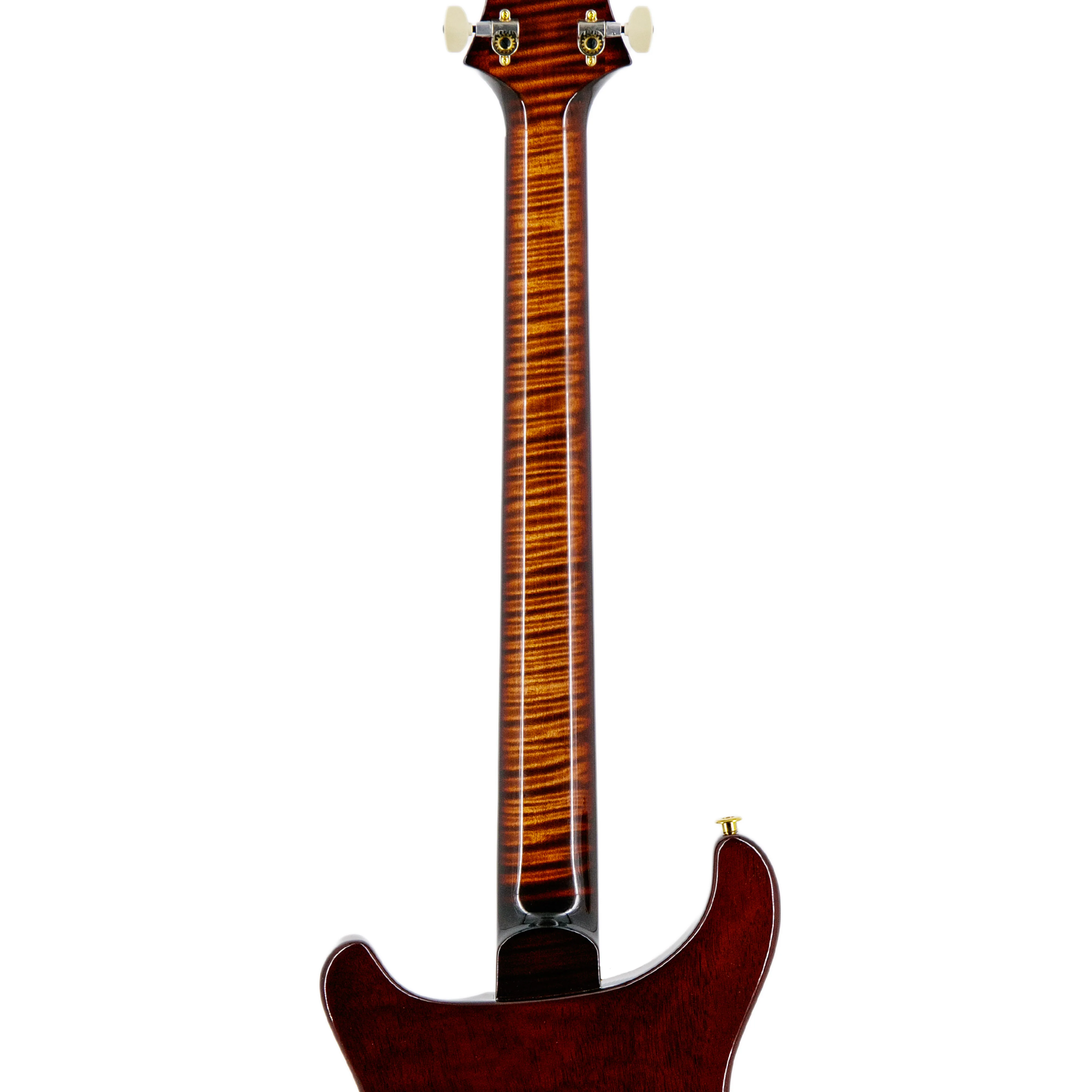 PRS Swee Lee Exclusive Wood Library Custom 24 10 Top Flame Guitar, Copperhead Burst w/Fire Red Burst & Back - Image 6